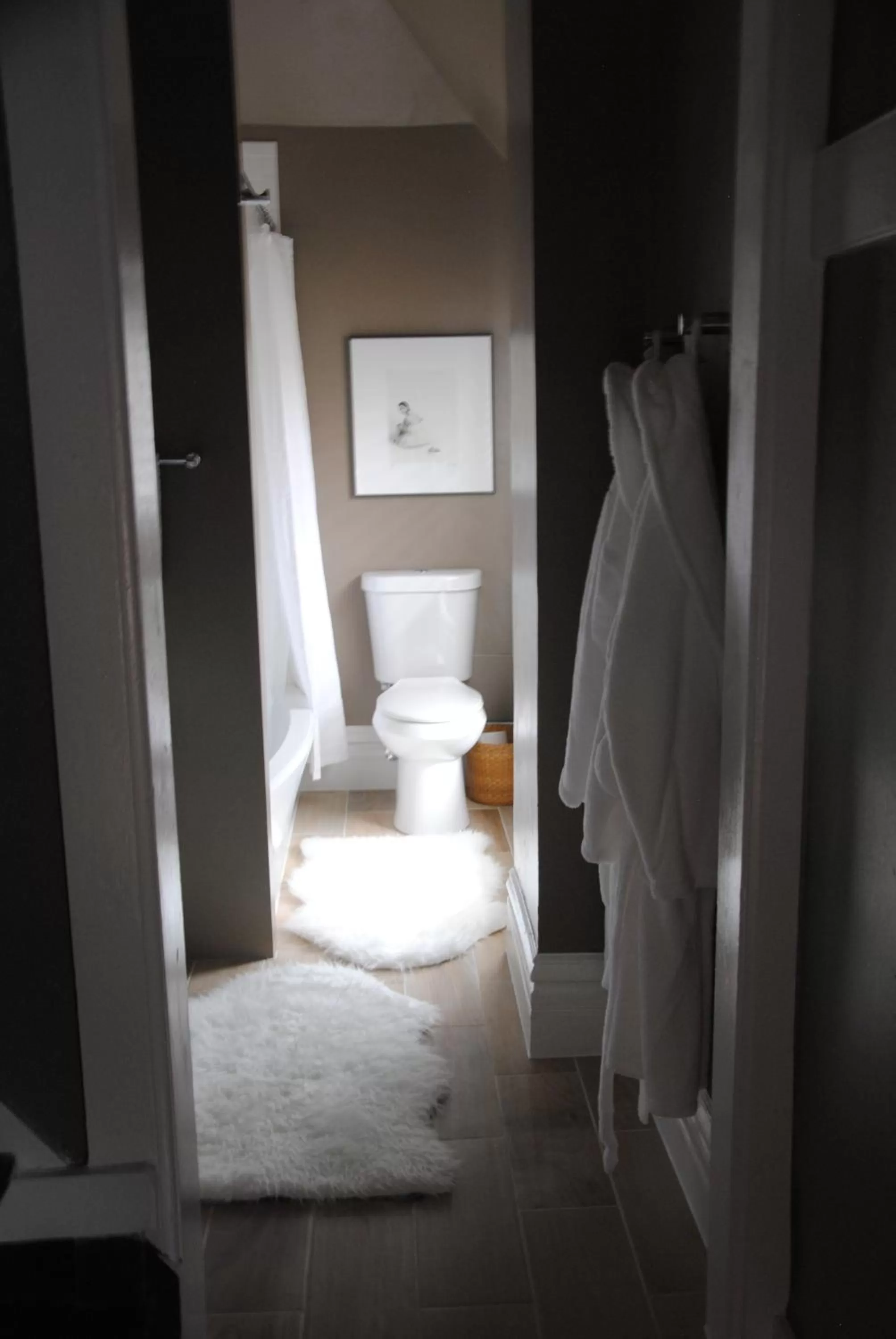 Bathroom in Off Broadway B & B