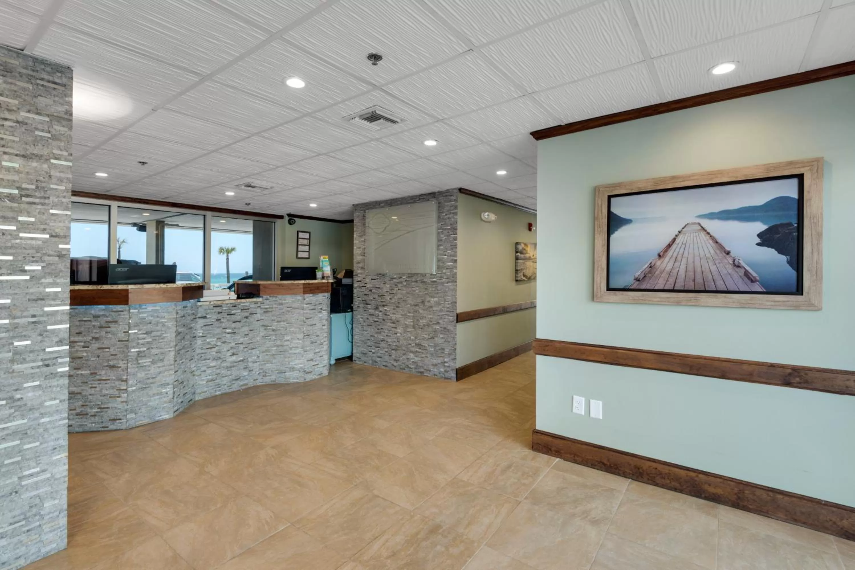 Lobby or reception in Beach Tower Beachfront Hotel, a By The Sea Resort