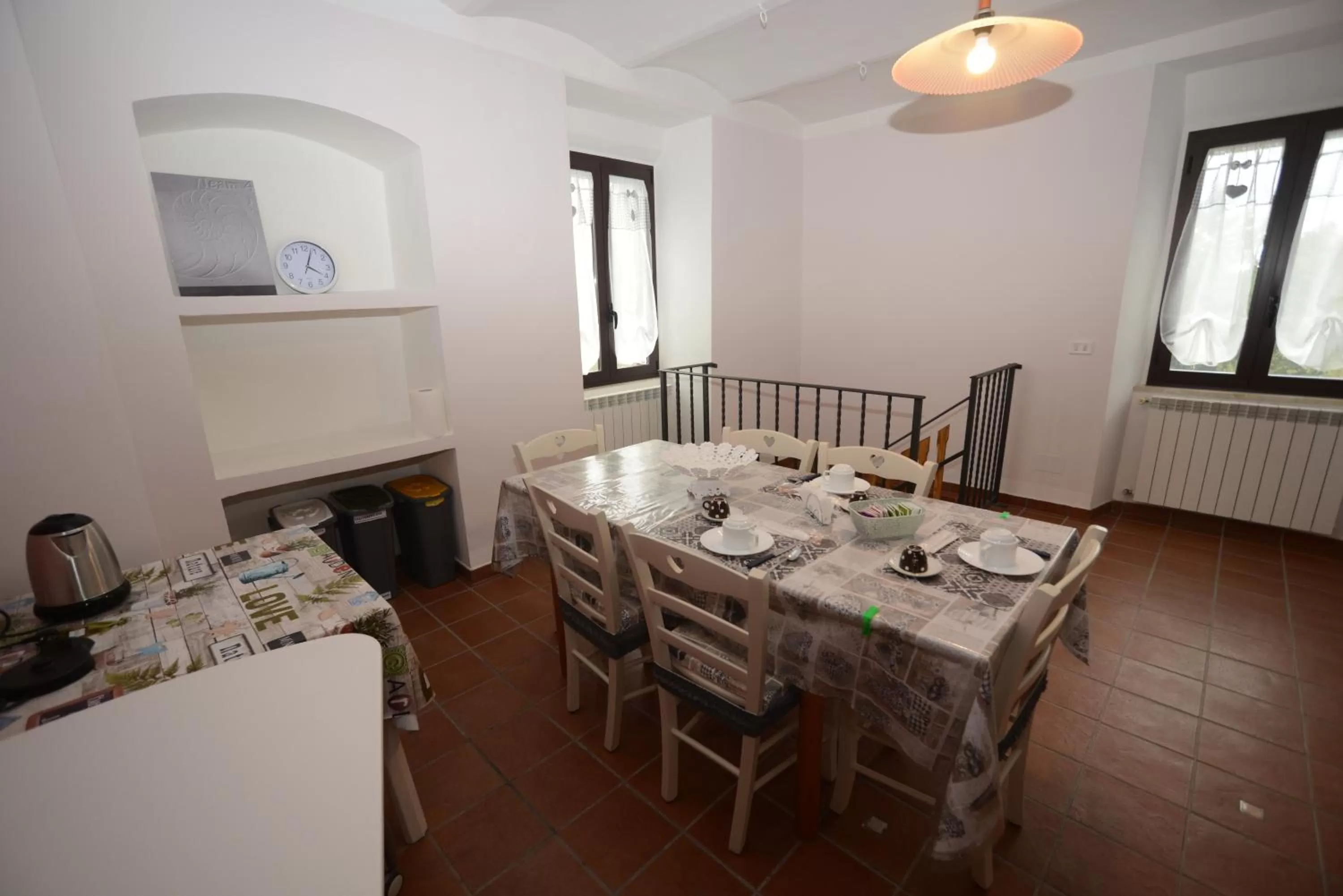 Italian breakfast in Casetta Margret