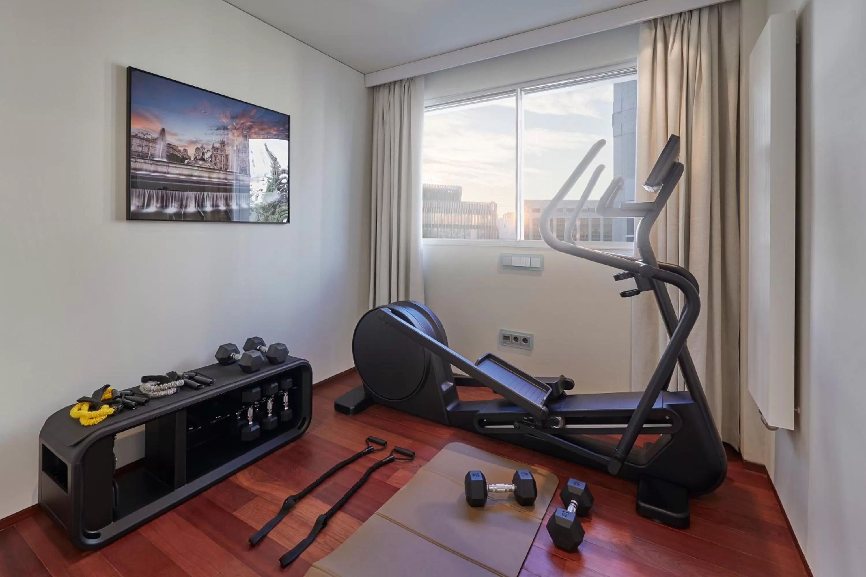Fitness centre/facilities in Hyatt Regency Madrid Residences