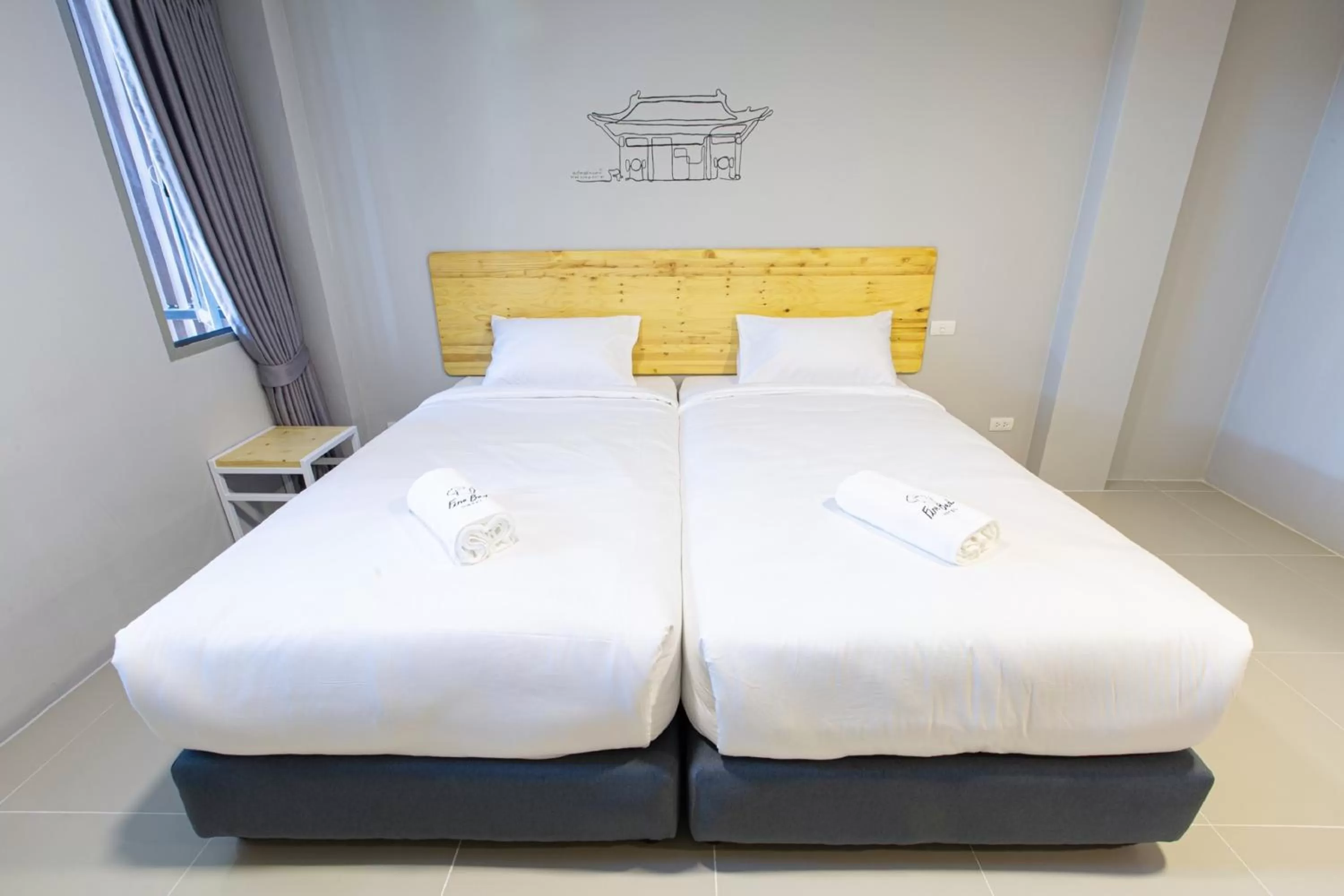 Photo of the whole room, Bed in Fine Bed Hotel