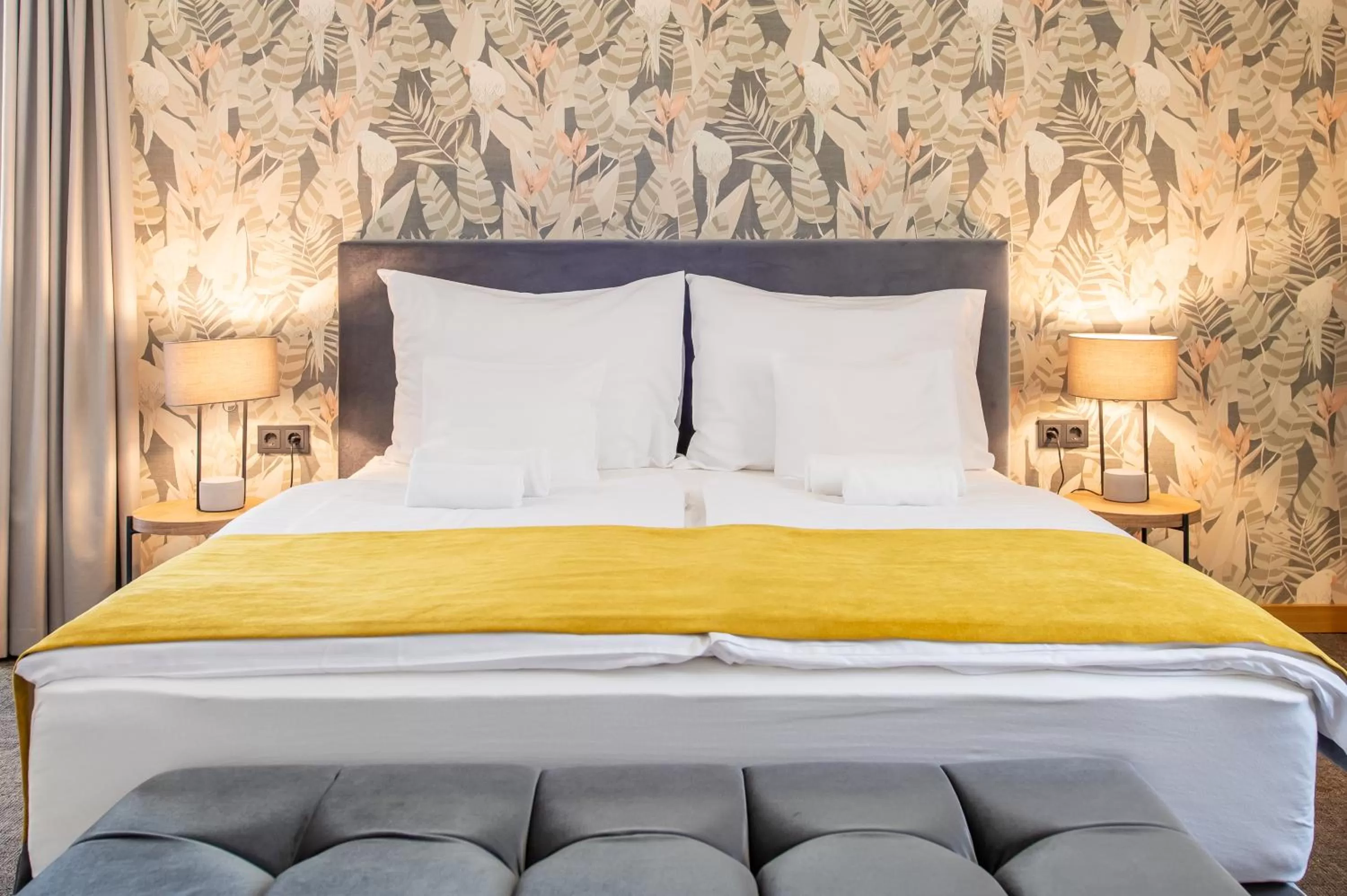 Bed in Botrytis Borhotel