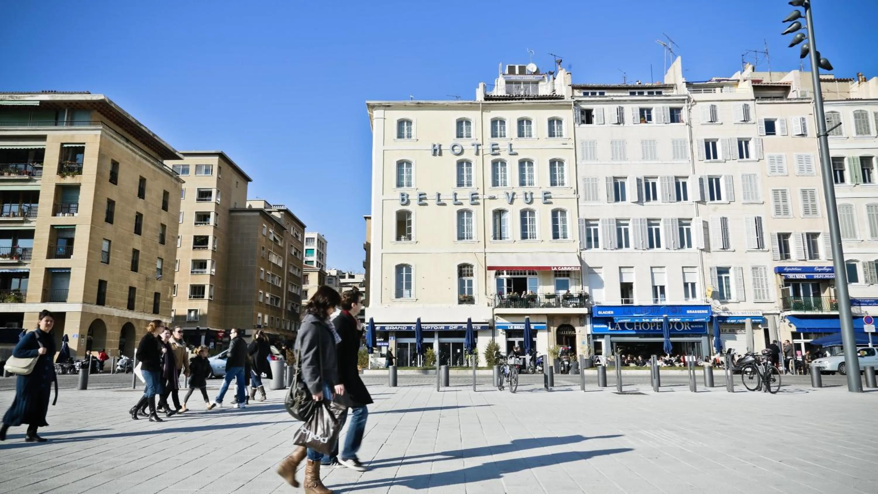 Facade/entrance in Hotel Belle-Vue Vieux-Port