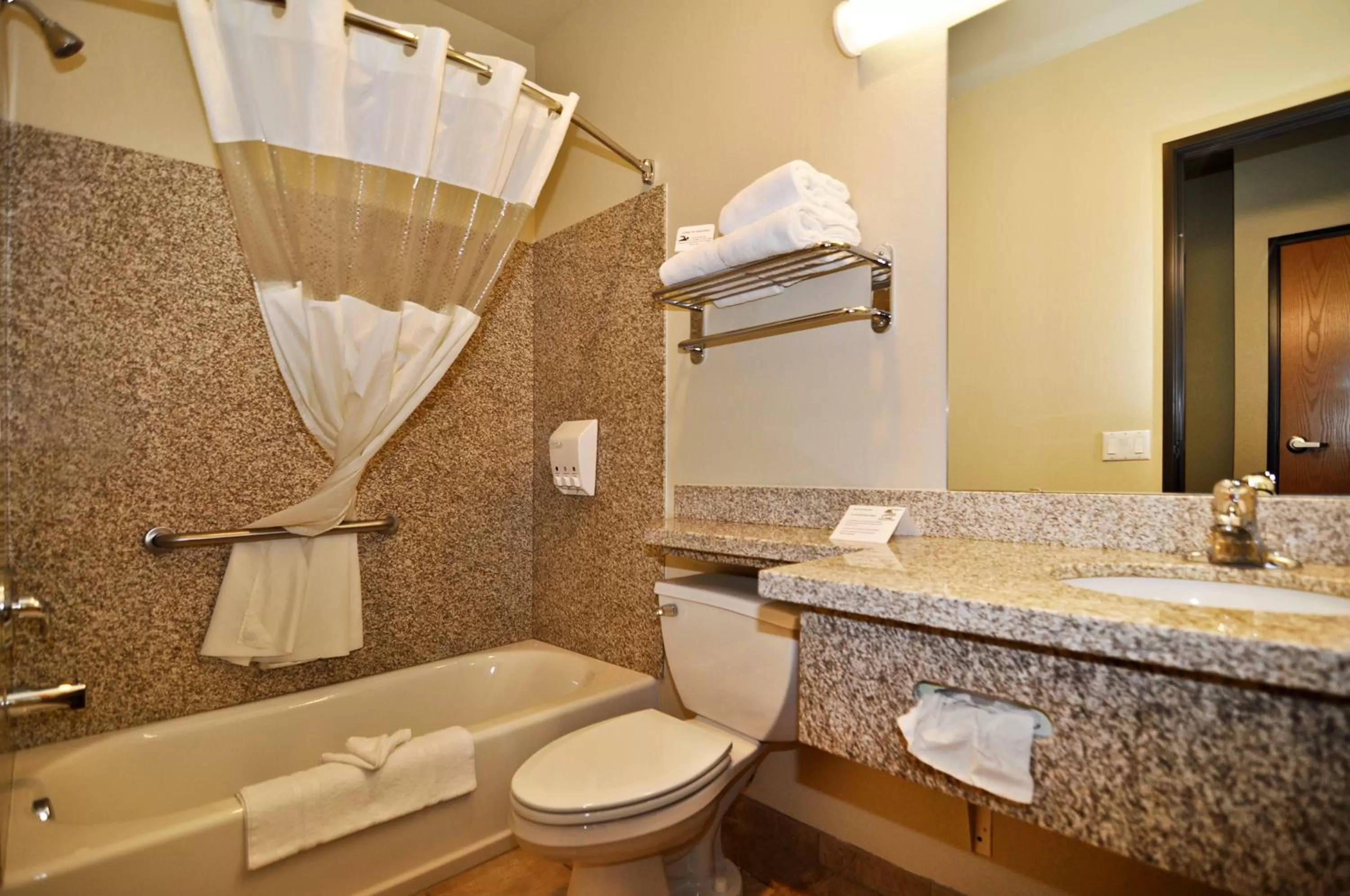 Bathroom in Montcler Hotel & Conference Center, Trademark by Wyndham
