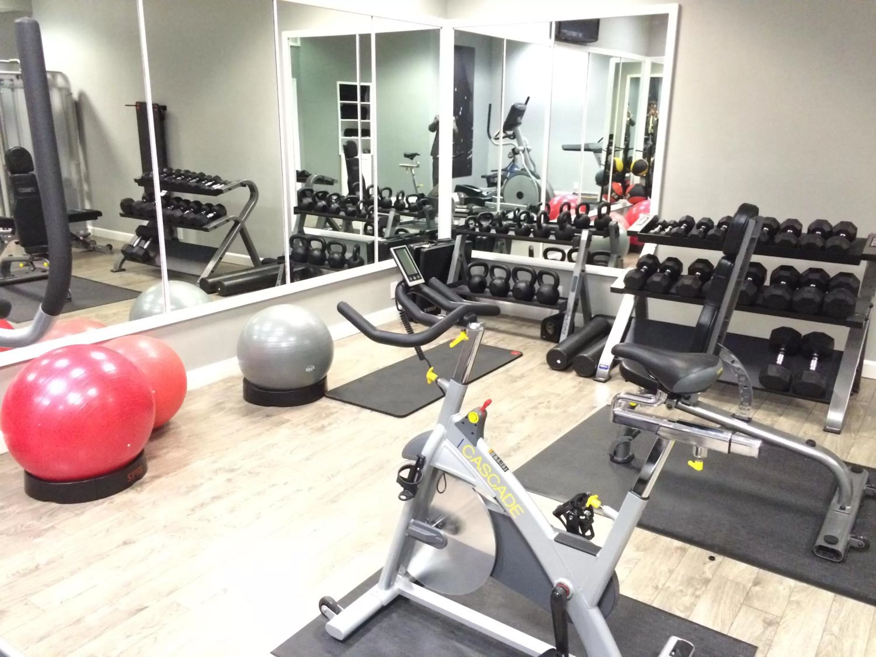 Fitness centre/facilities in Hotel Deco