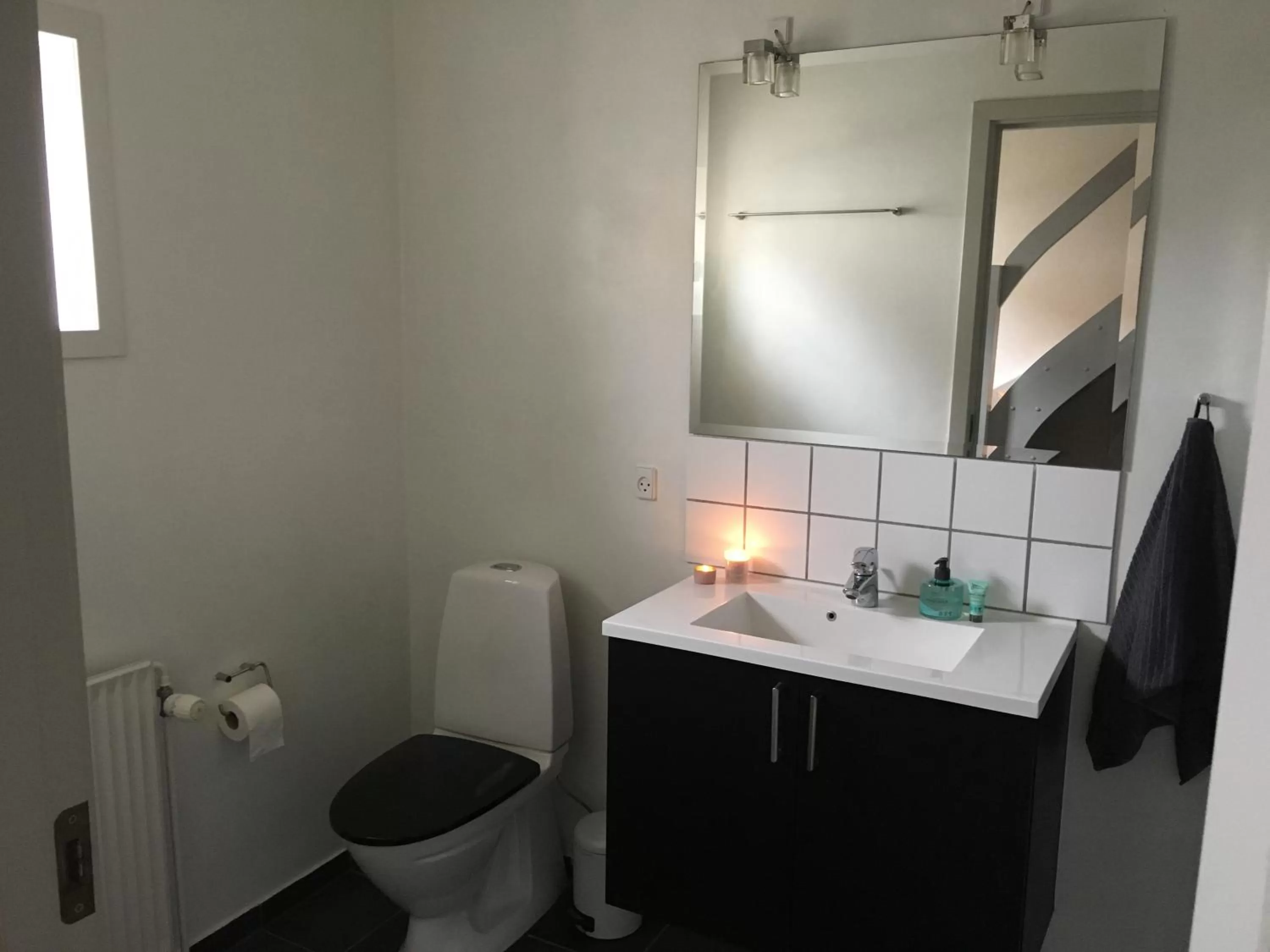 Toilet in Løkken Badehotel Apartments