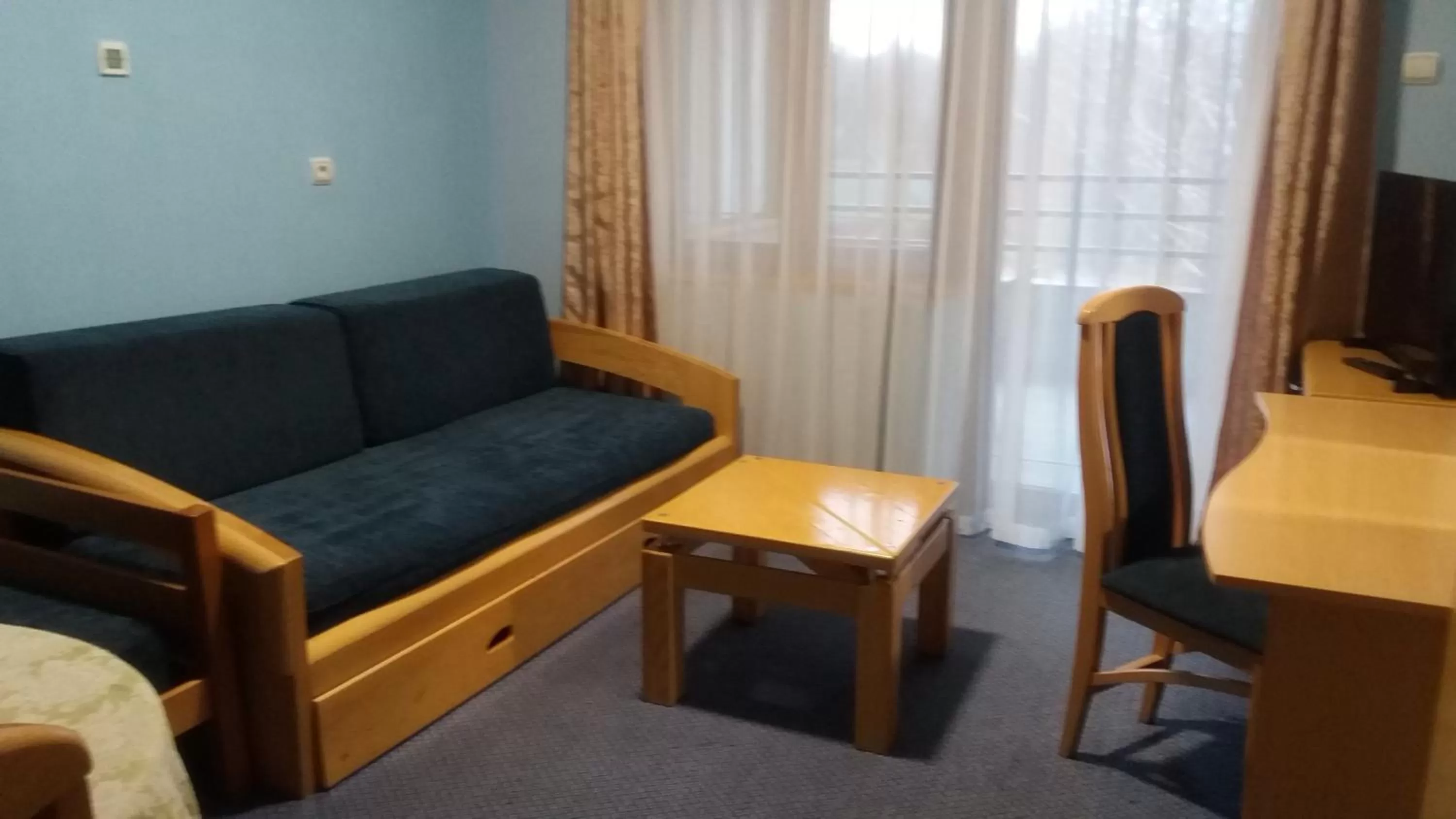 Living room in Garni Lupus prenoćište