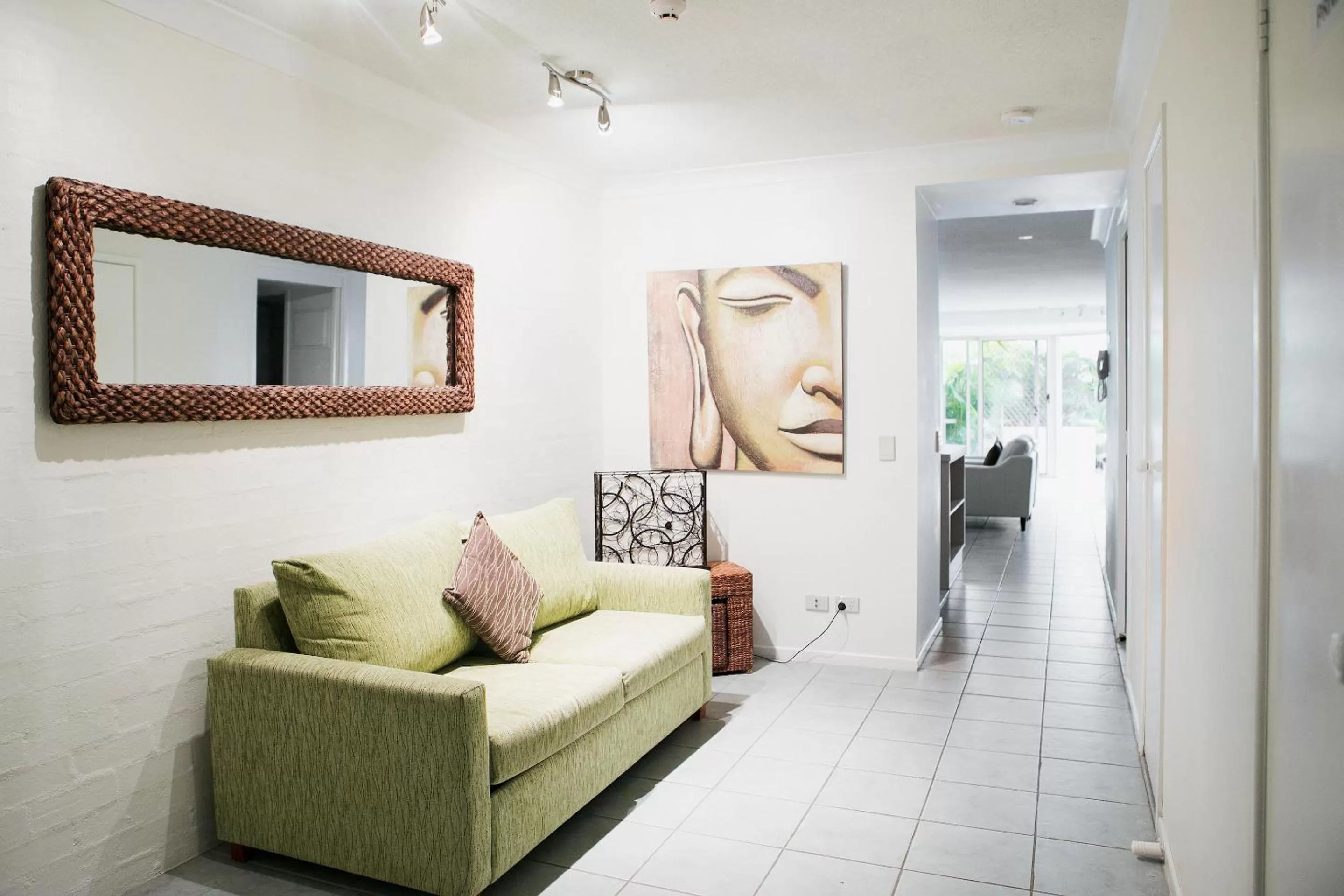 Living room in Osprey Apartments