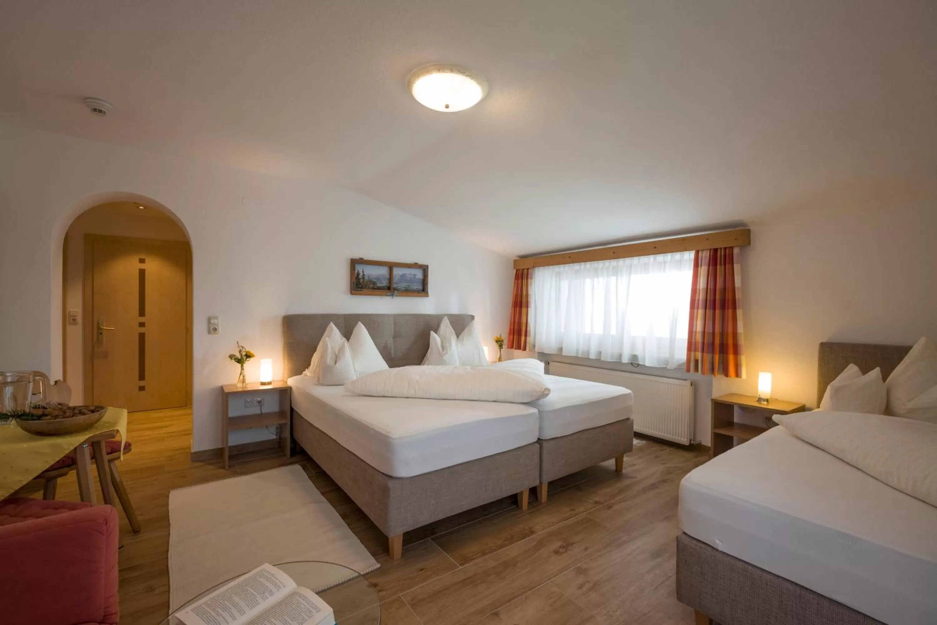 Bed in Hotel Theresia Garni