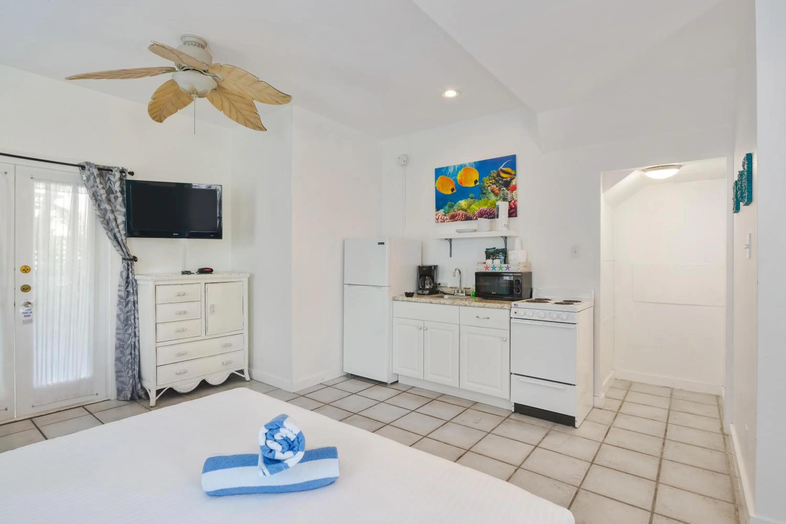 Bed in Wicker Guesthouse