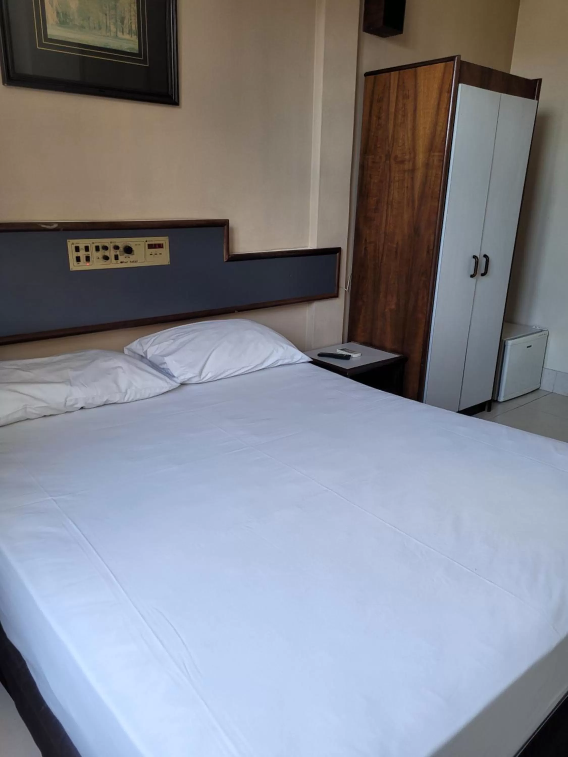 Bed in Hotel Estação Express