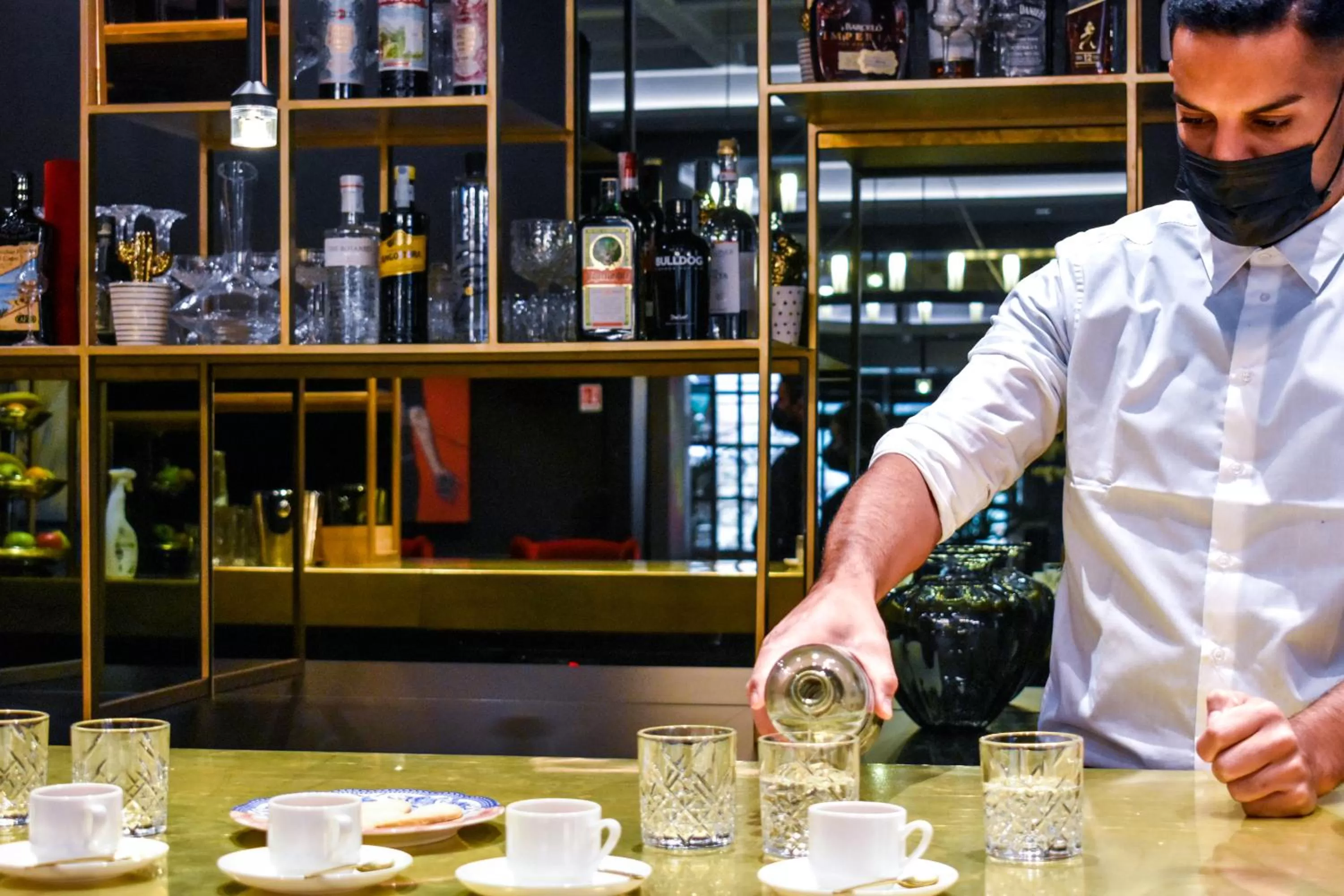 Lounge or bar in Palazzo Cornalia