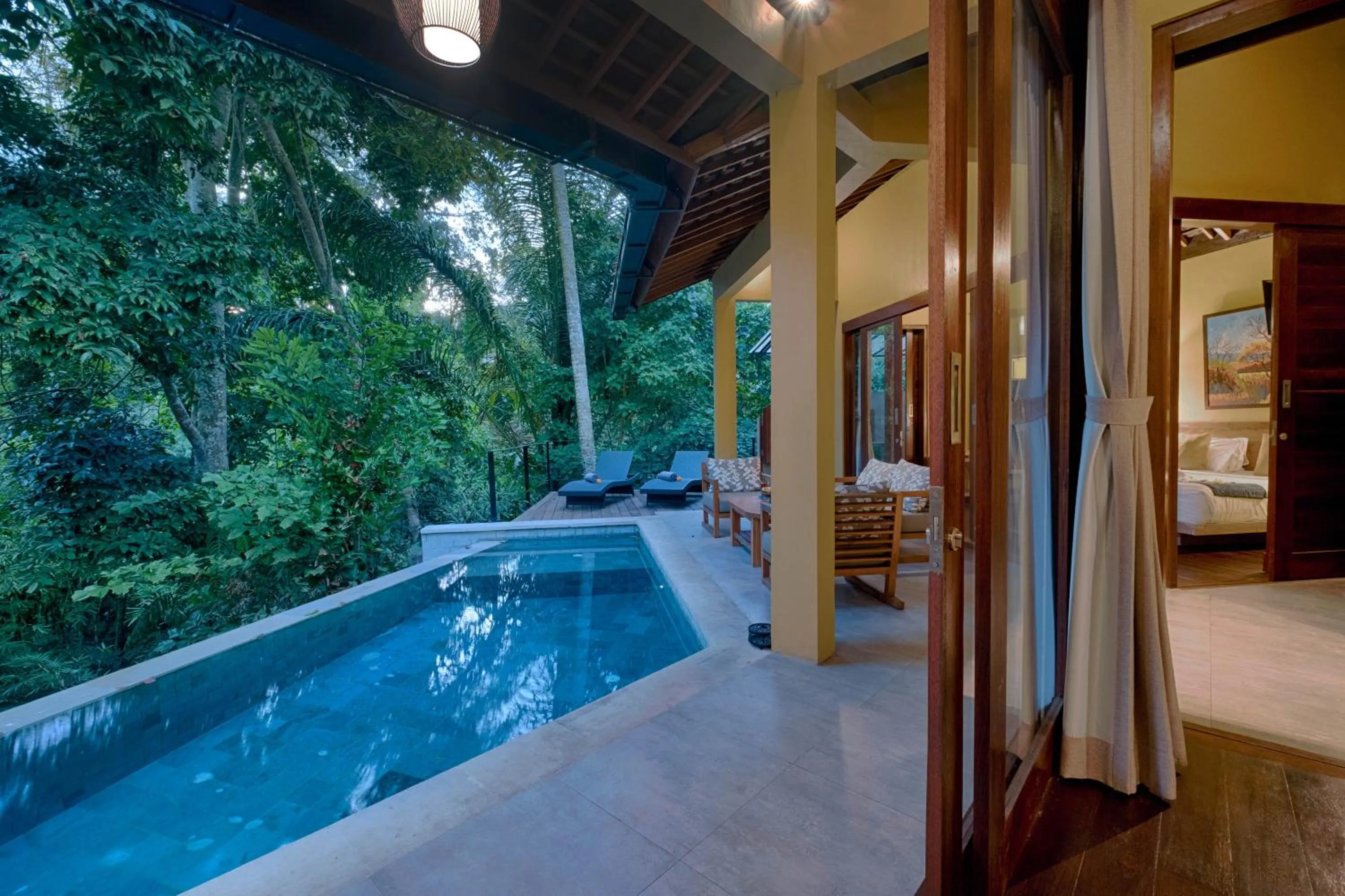 Pool view in Samkhya Villas - Free 1x Floating Breakfast or Minibar
