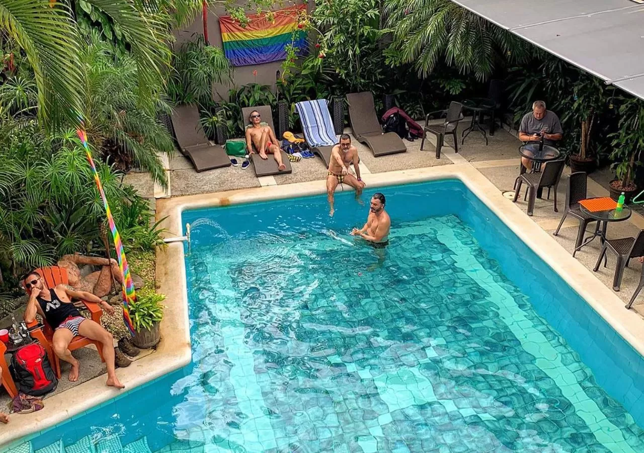 Pool view in Colours Oasis Resort ADULT ONLY