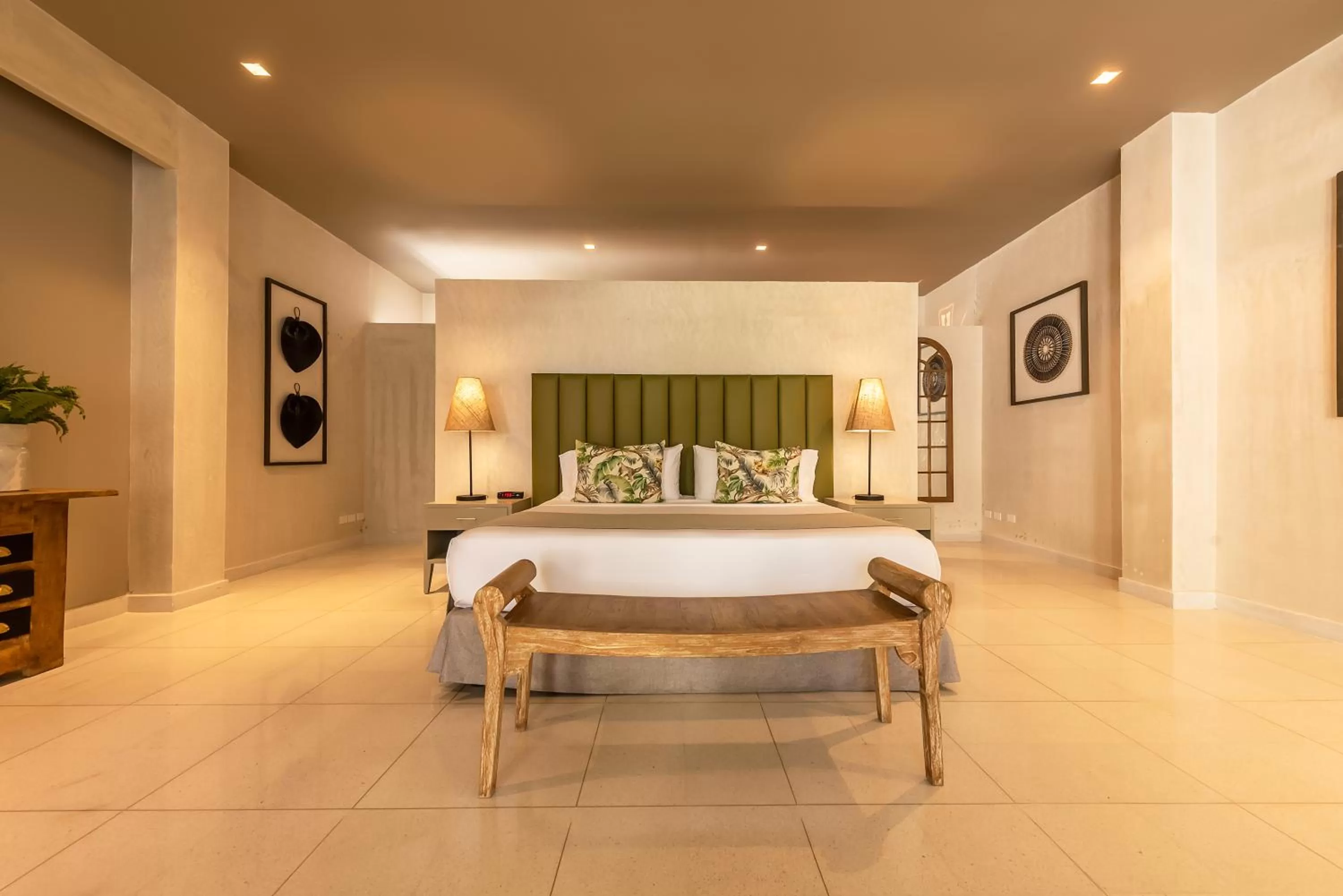 Bed in Madisson Boutique Hotel Cartagena