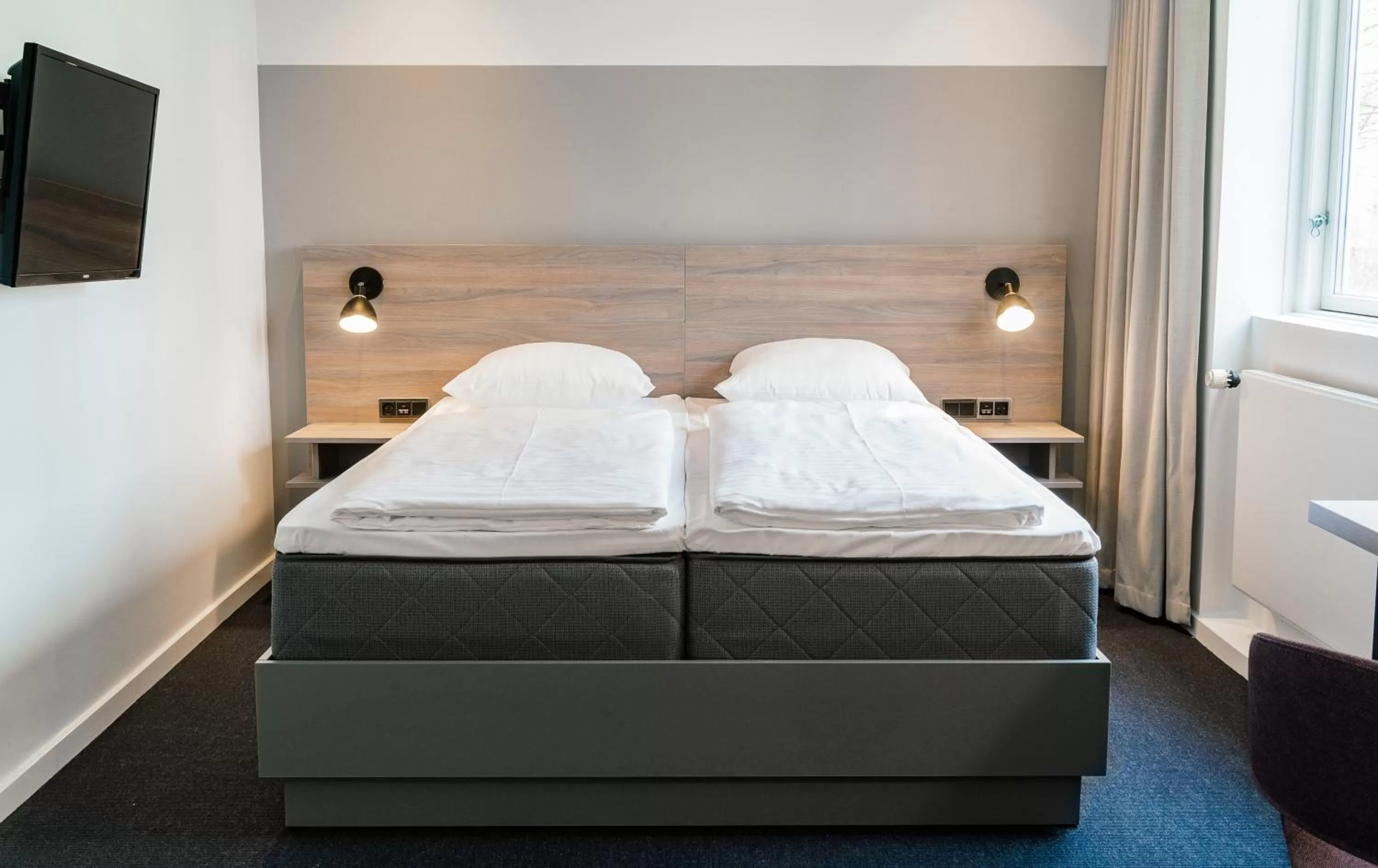 Bedroom, Bed in Copenhagen Go Hotel