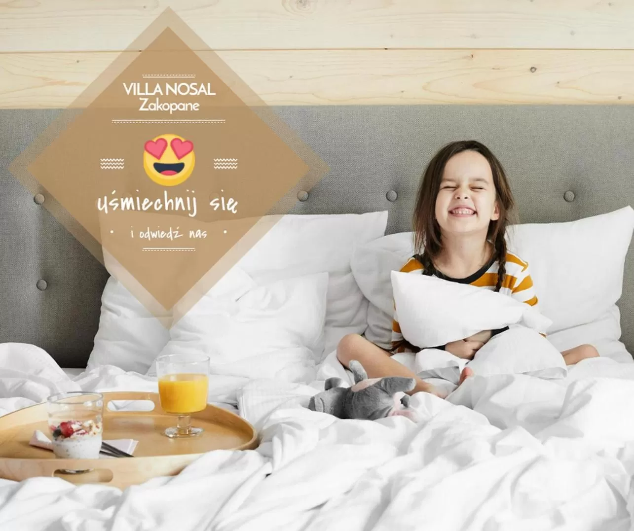 Bed in VILLA NOSAL - Zakopane