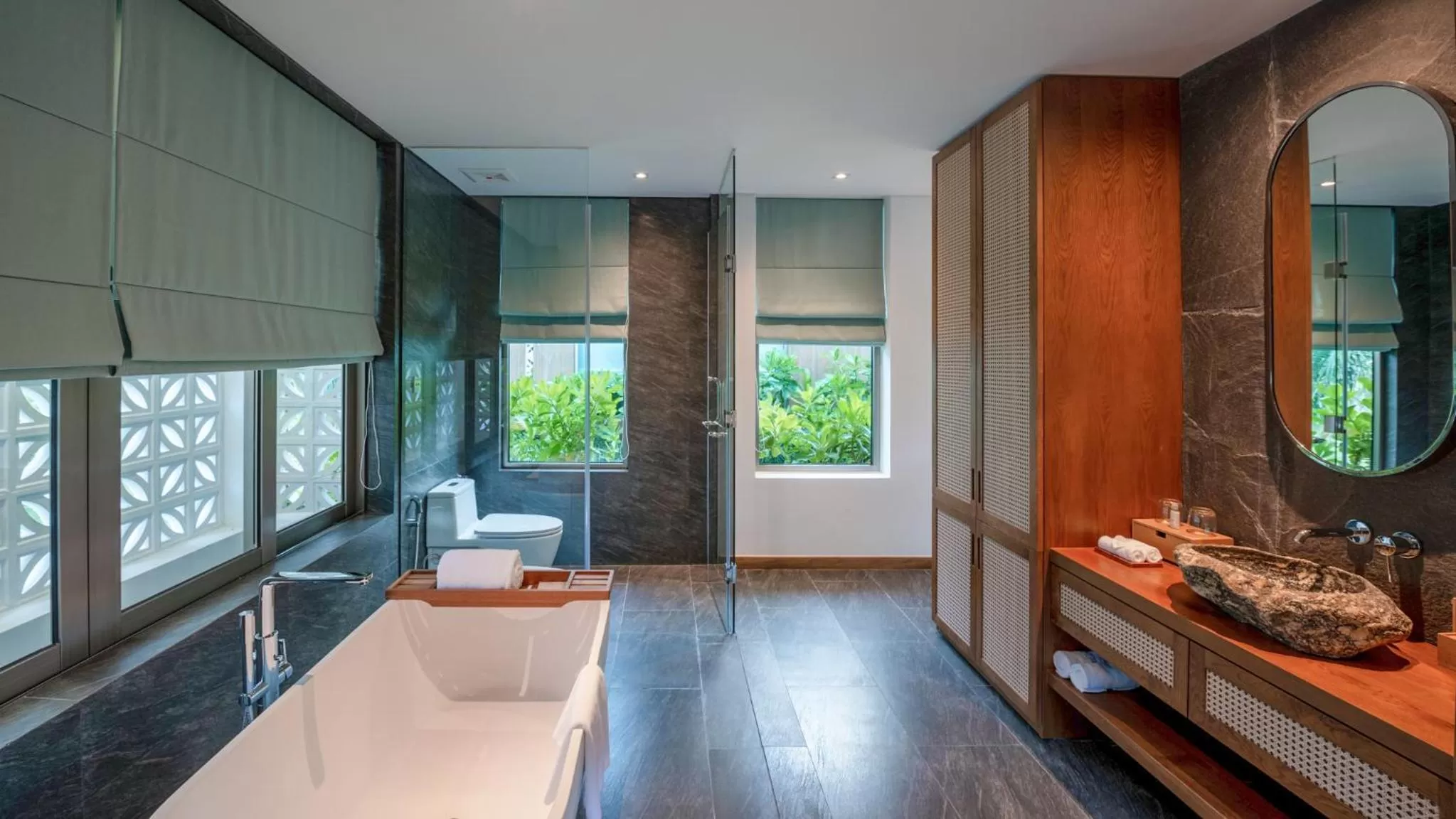 Bathroom in Bellerive Hoi An Resort and Spa