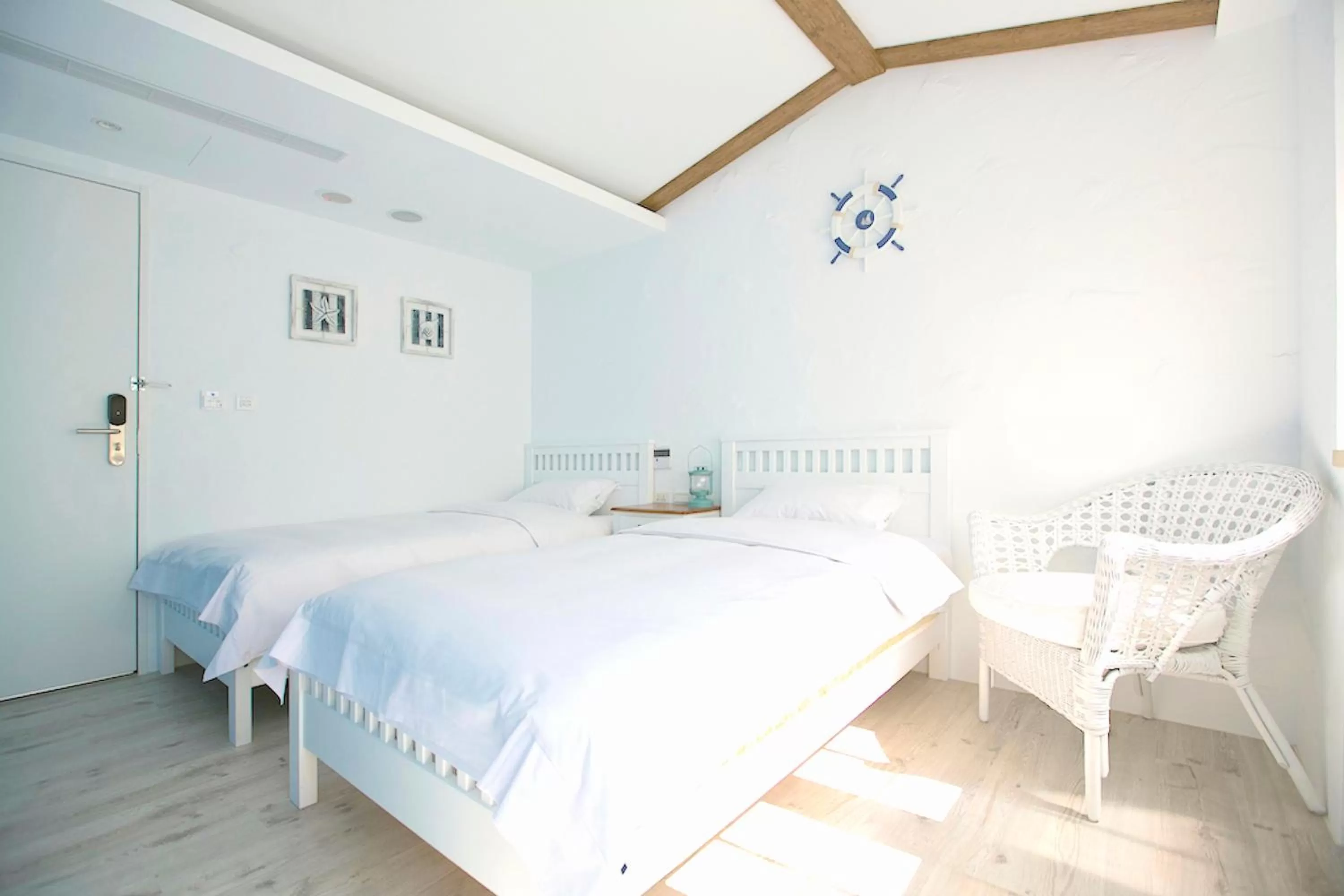 Decorative detail, Bed in York Hotel