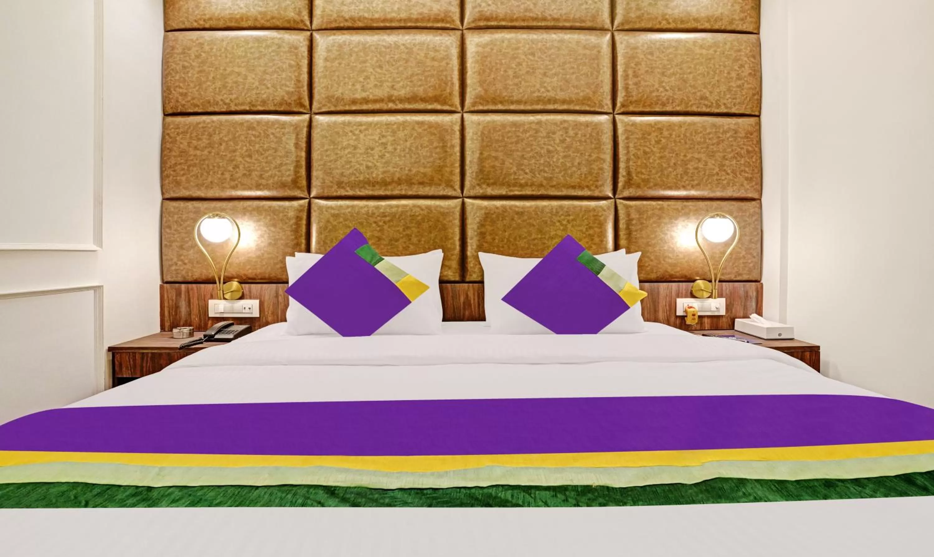 Bedroom, Bed in Treebo Premium Widlor Boutique