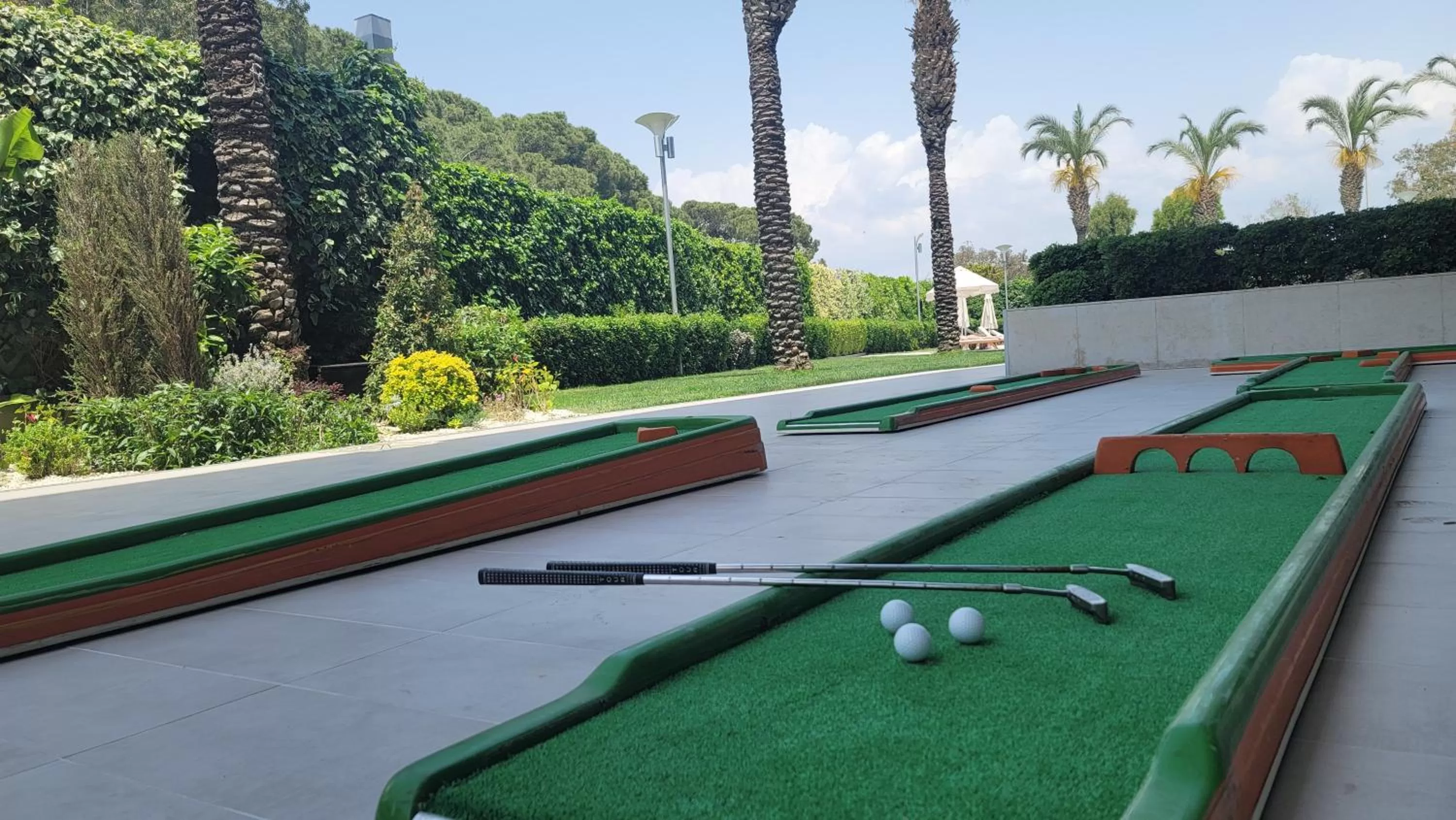 Minigolf in Wyndham Grand Izmir Ozdilek Thermal & Spa