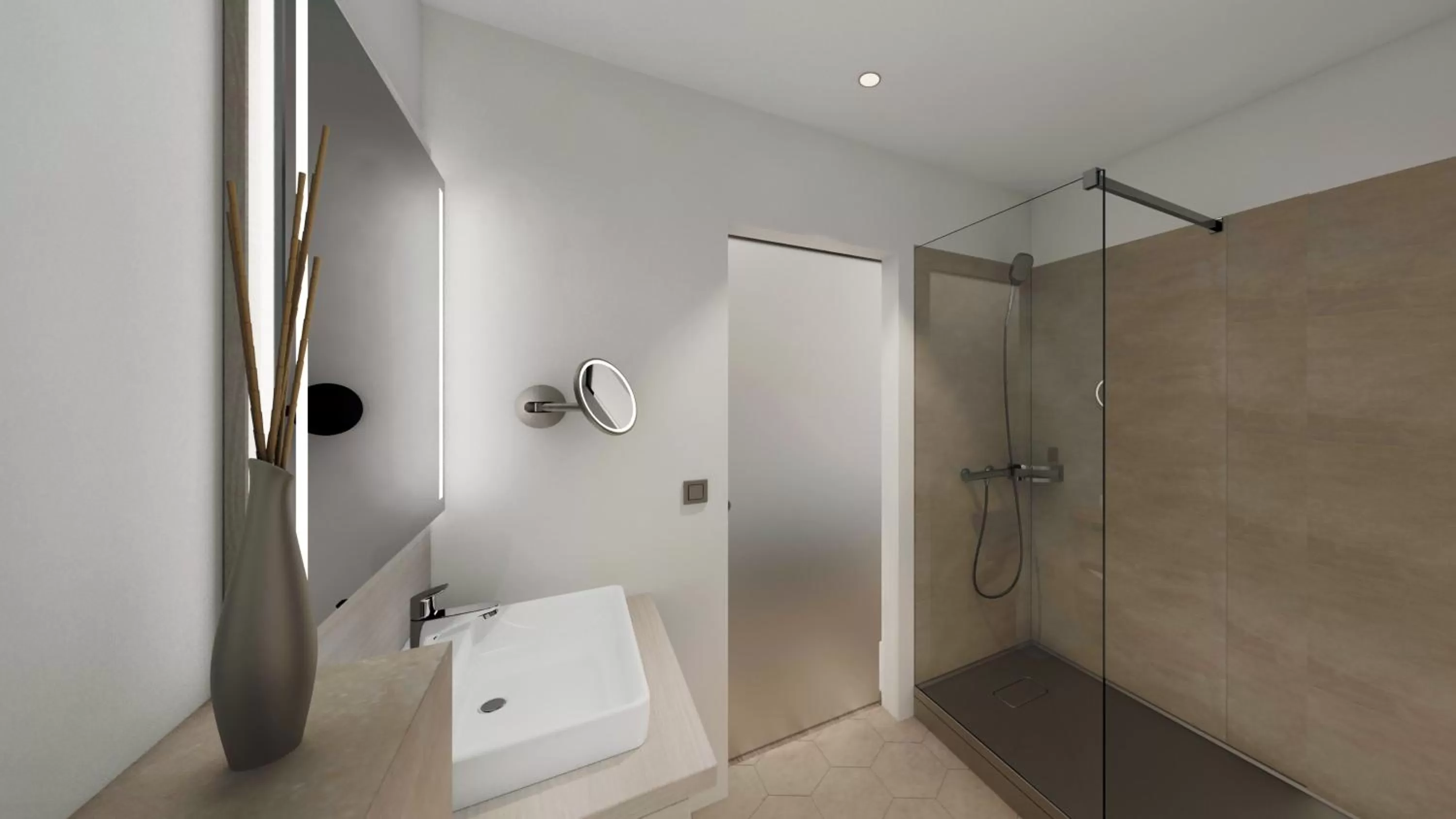 Bathroom in Hotel Domhof