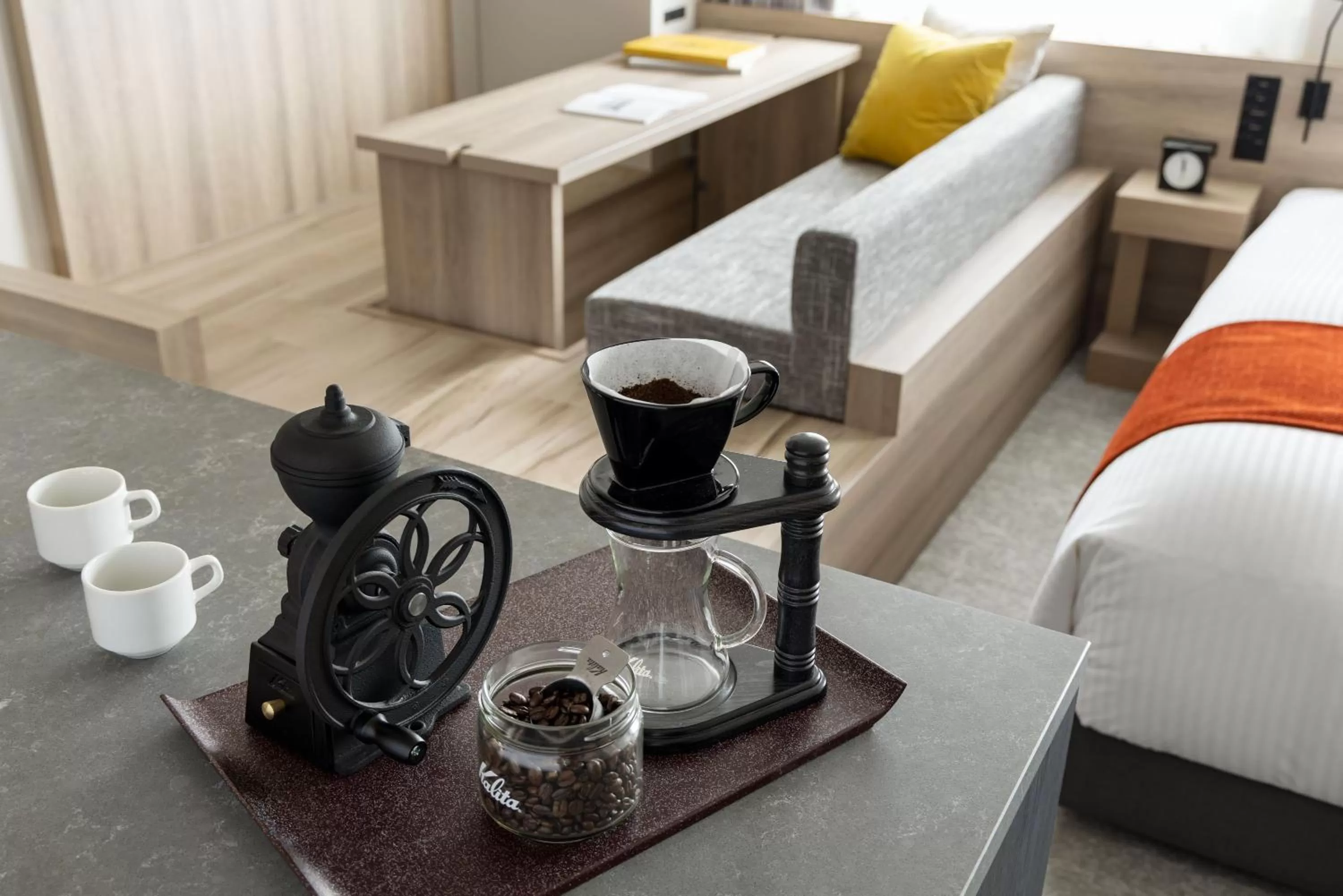 Photo of the whole room in the b namba-kuromon