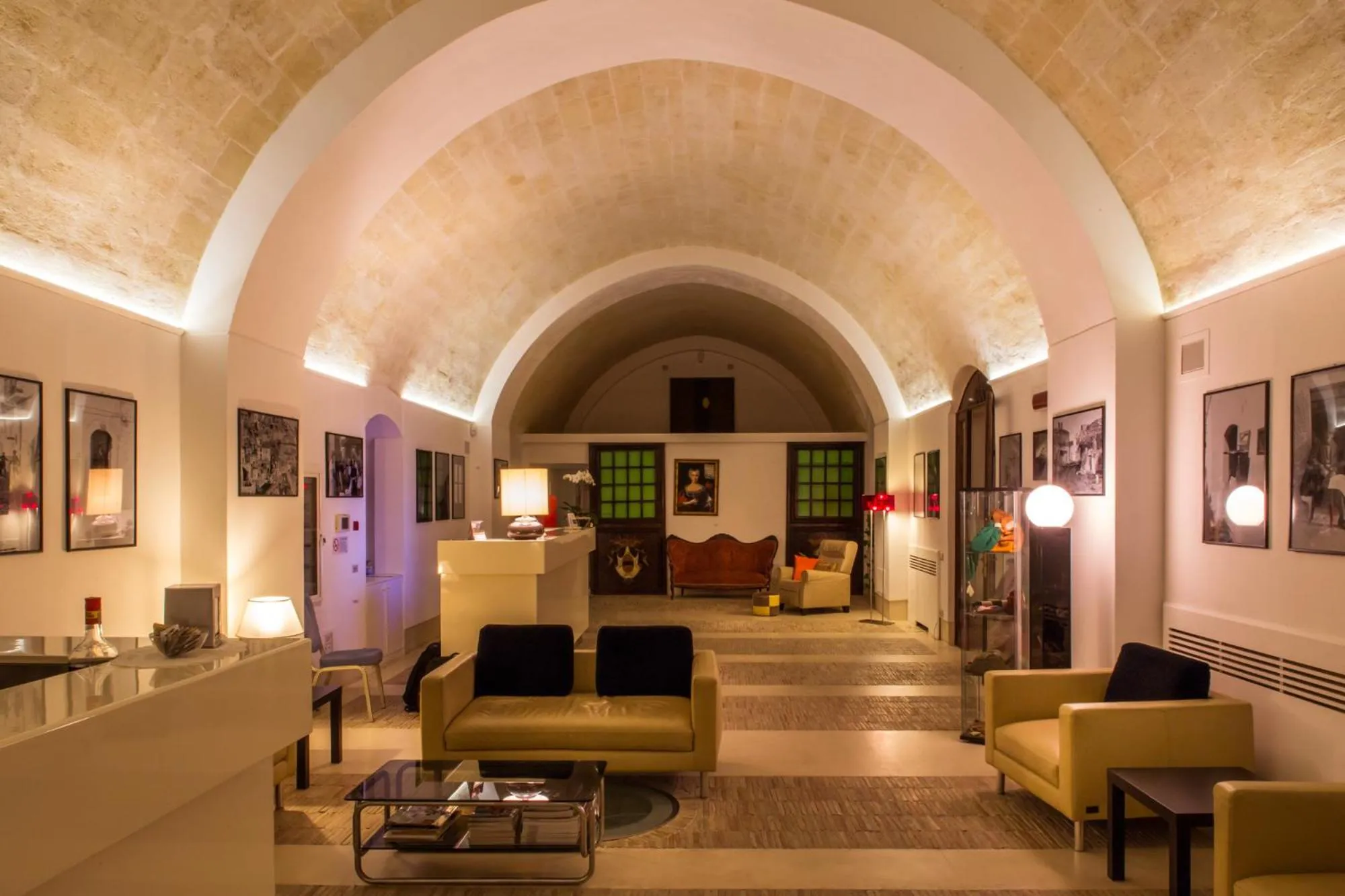 Lobby or reception in Palazzo Viceconte