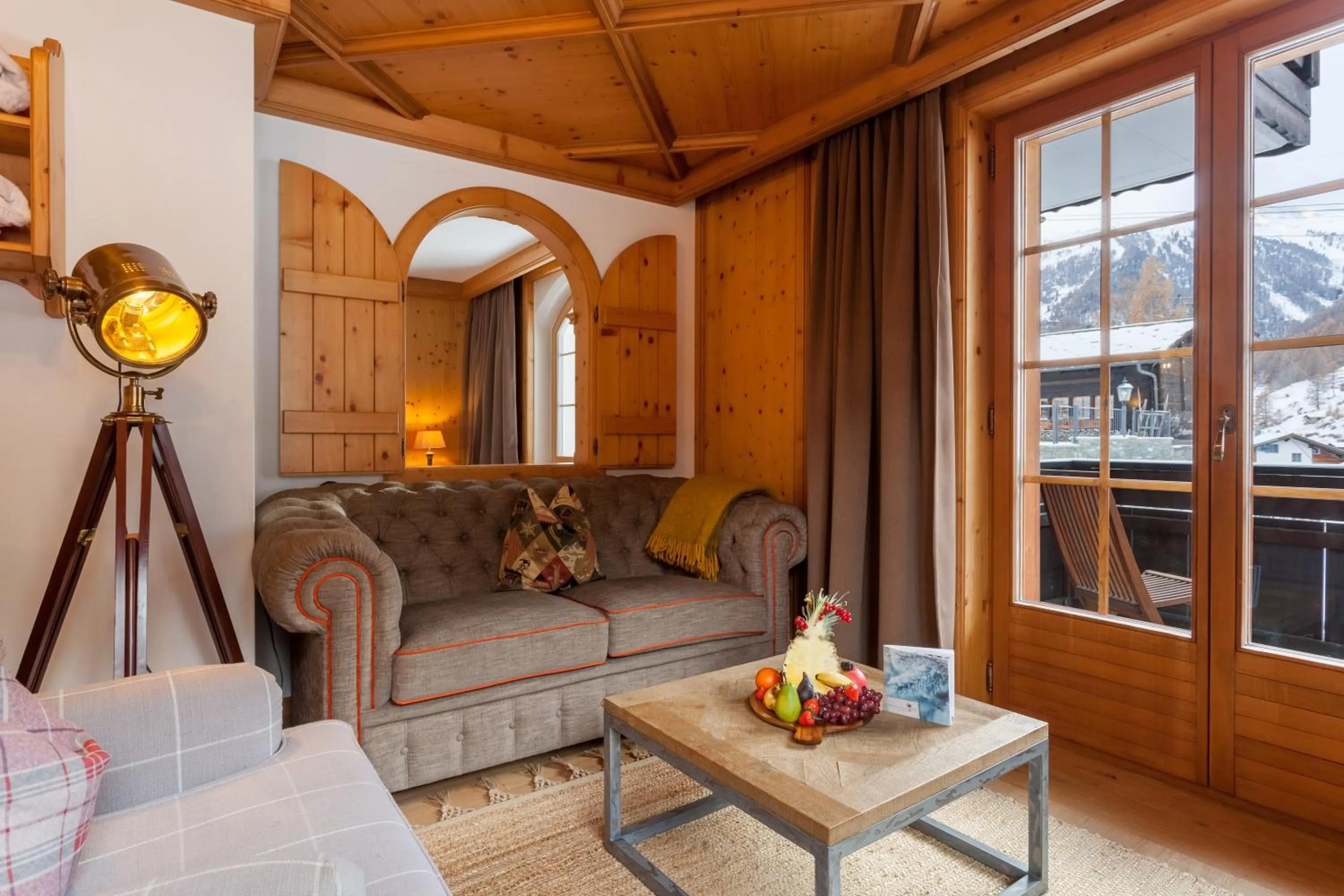 Living room in Hotel Berghof