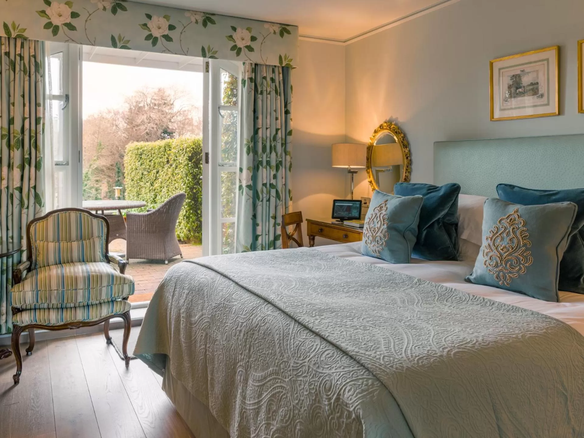 Bedroom, Bed in Chewton Glen Hotel - an Iconic Luxury Hotel