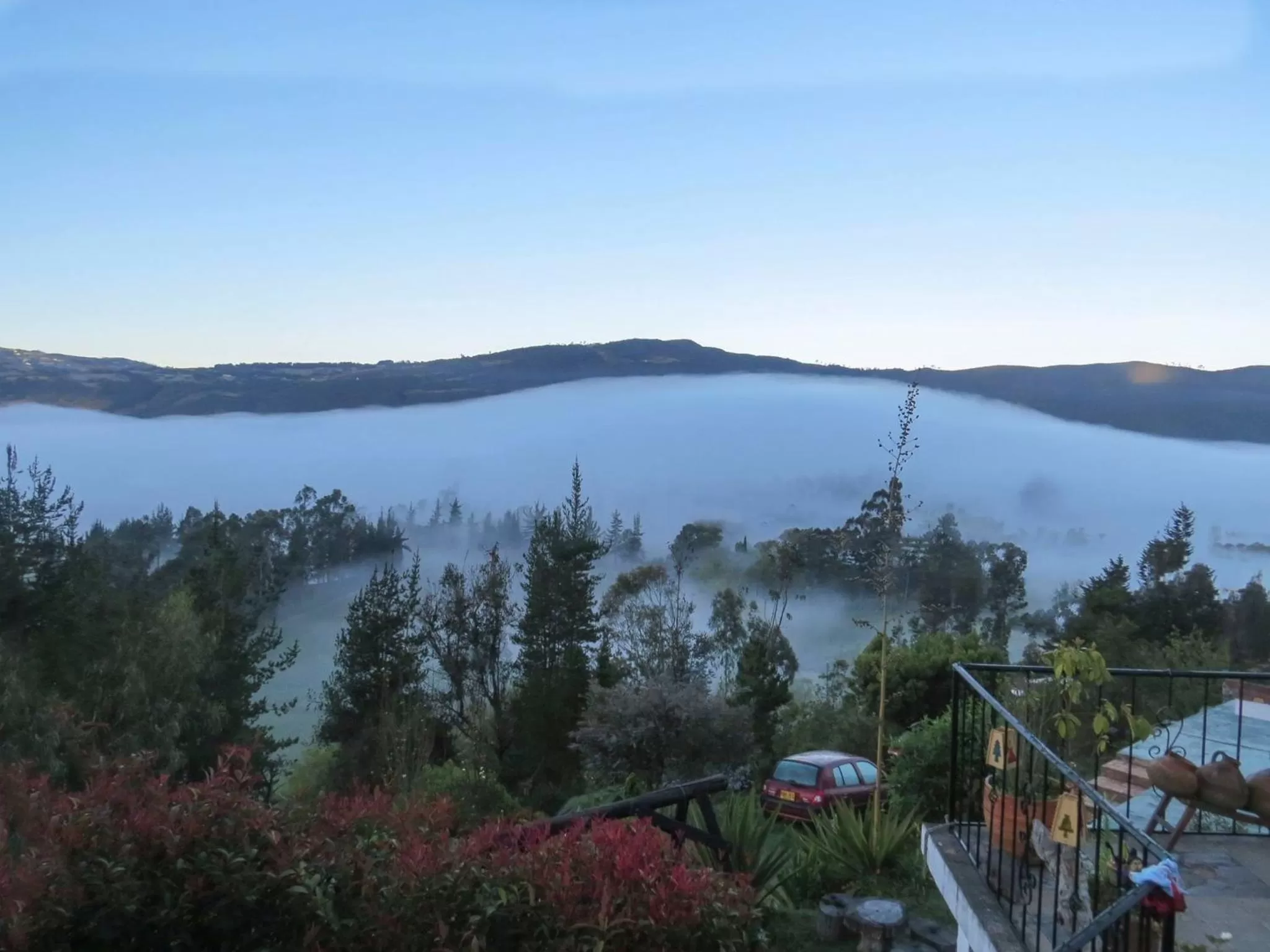 Natural landscape in El Pedregal Sopó