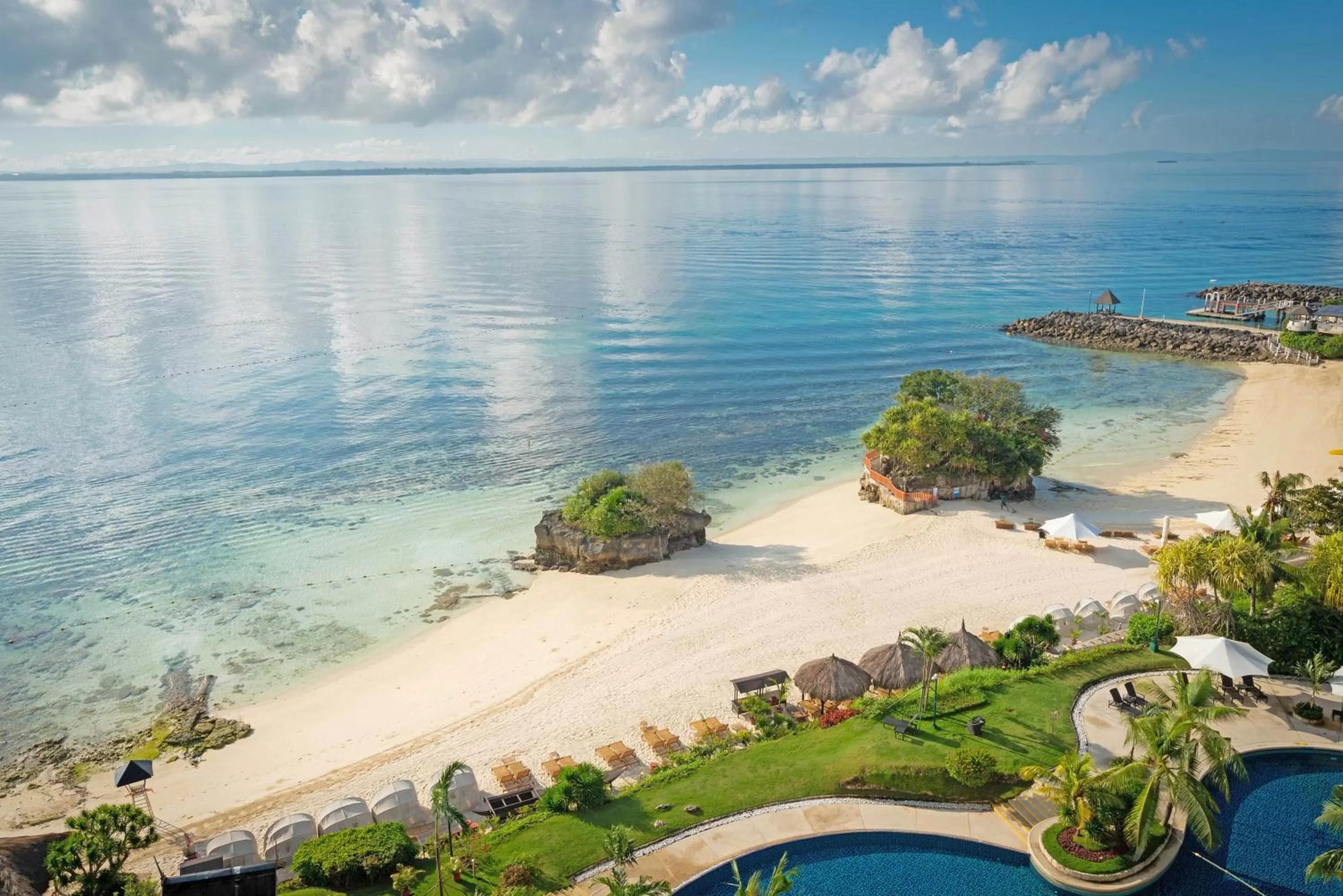 Sea view in Shangri-La Mactan, Cebu