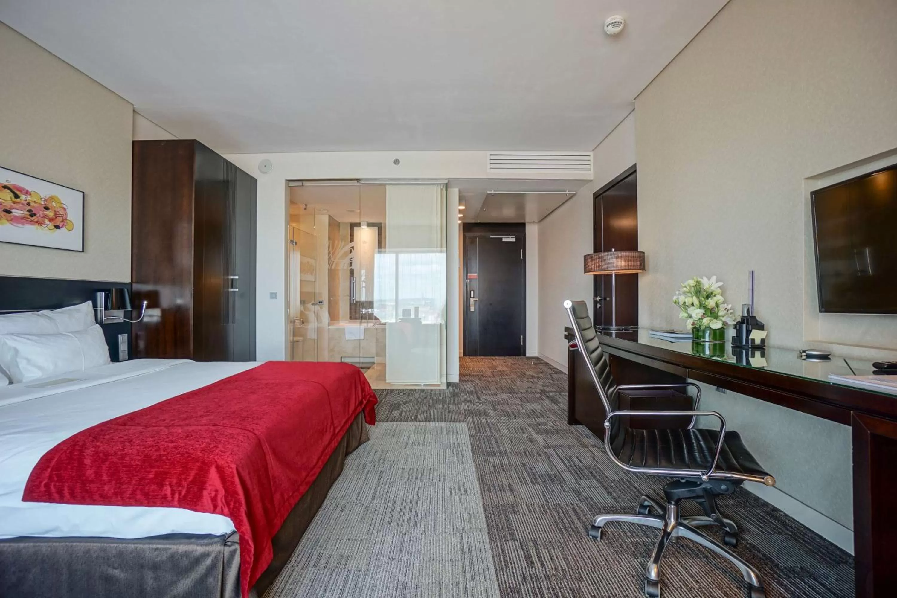 Bedroom, Bed in Andersia Hotel & Spa Poznan, a member of Radisson Individuals