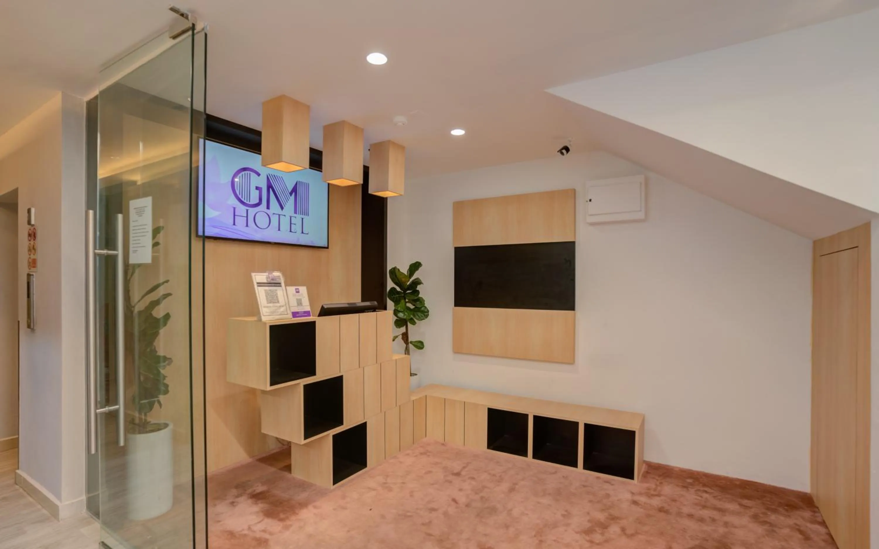 Lobby or reception in GM Hotel Metro at Sunway