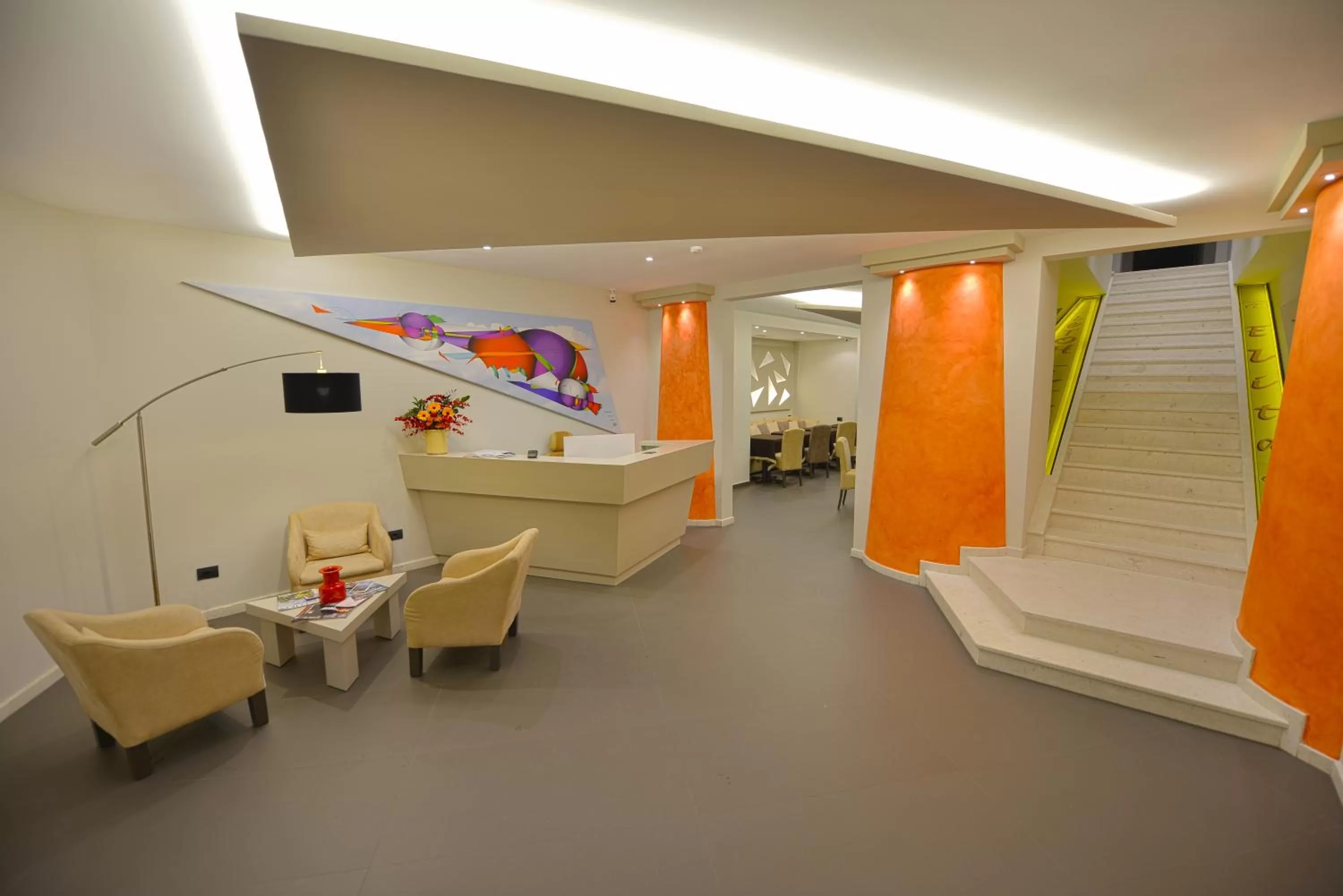 Living room in Petit Hotel Elita