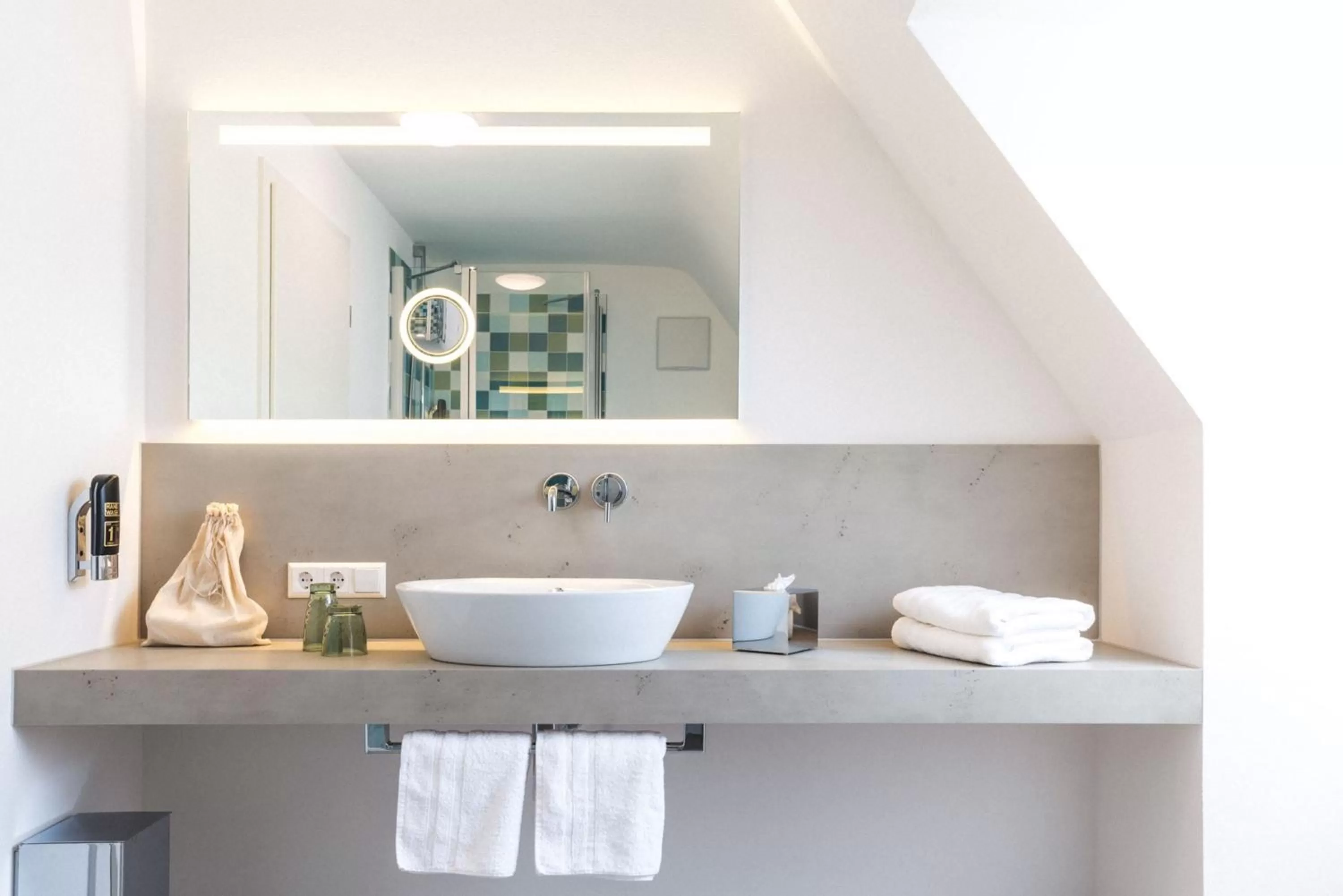 Bathroom in Ulmer Münster Hotel