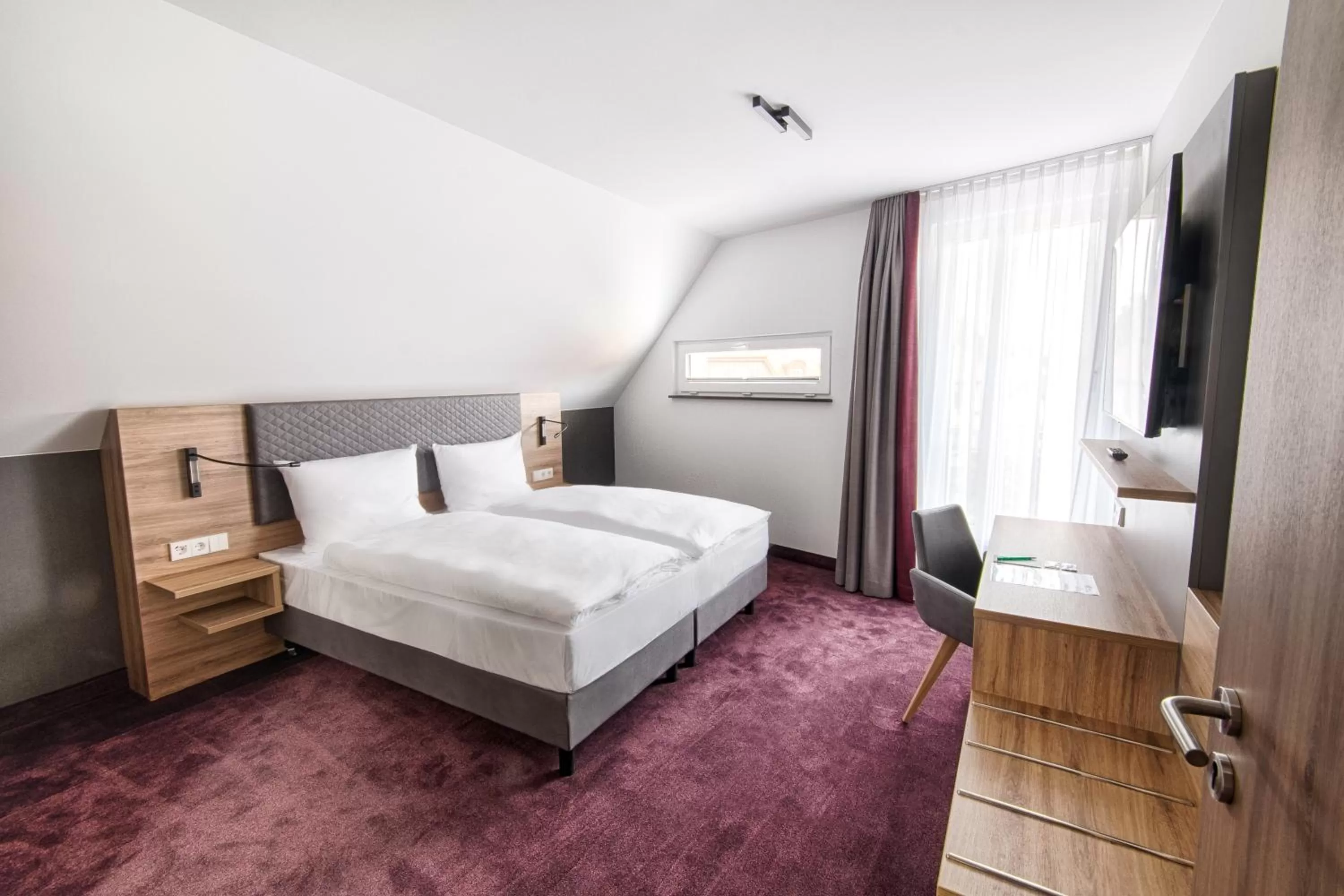 Bed in Hotel Kupferzell