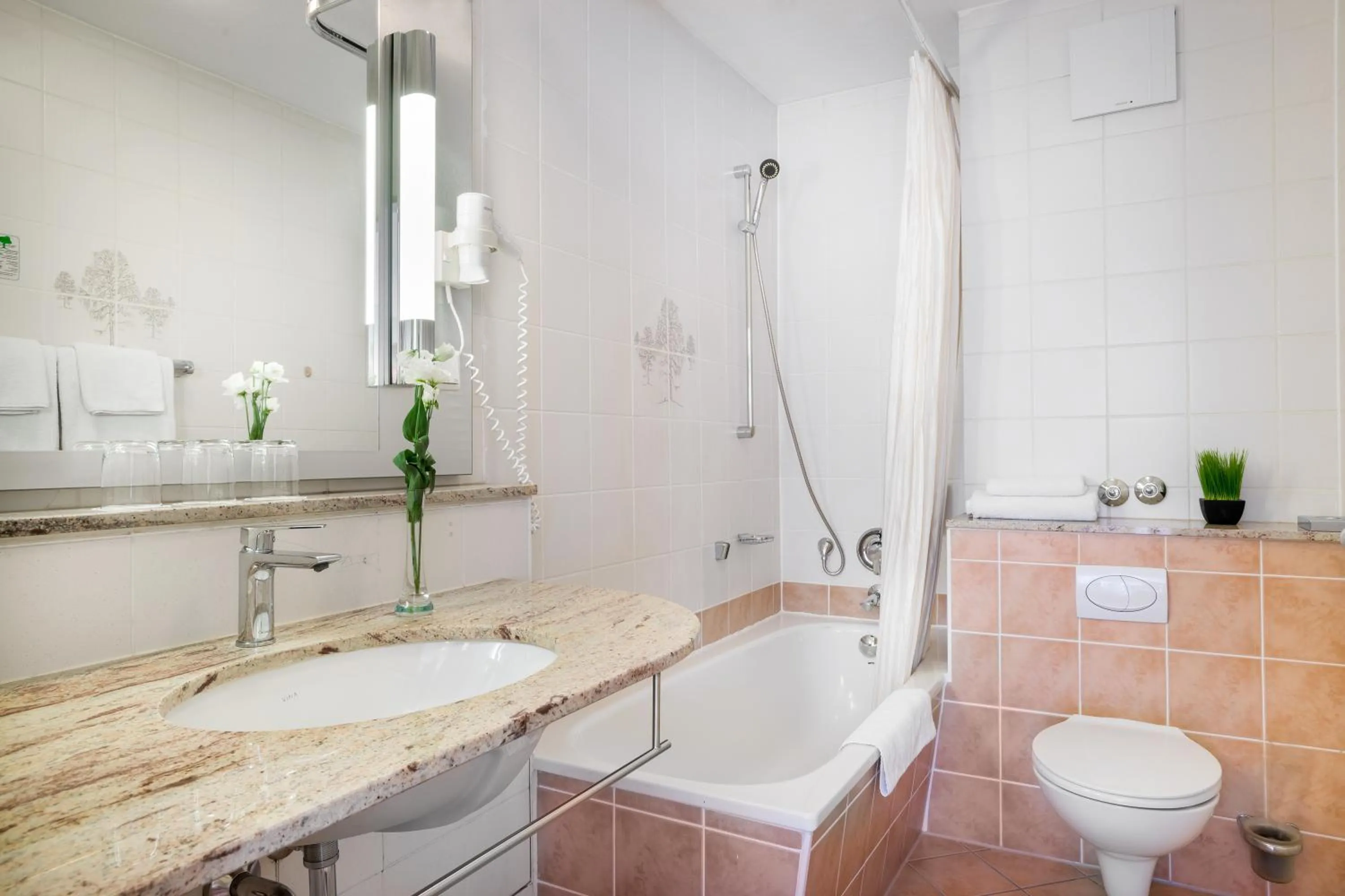 Bathroom in Hotel Rega Stuttgart