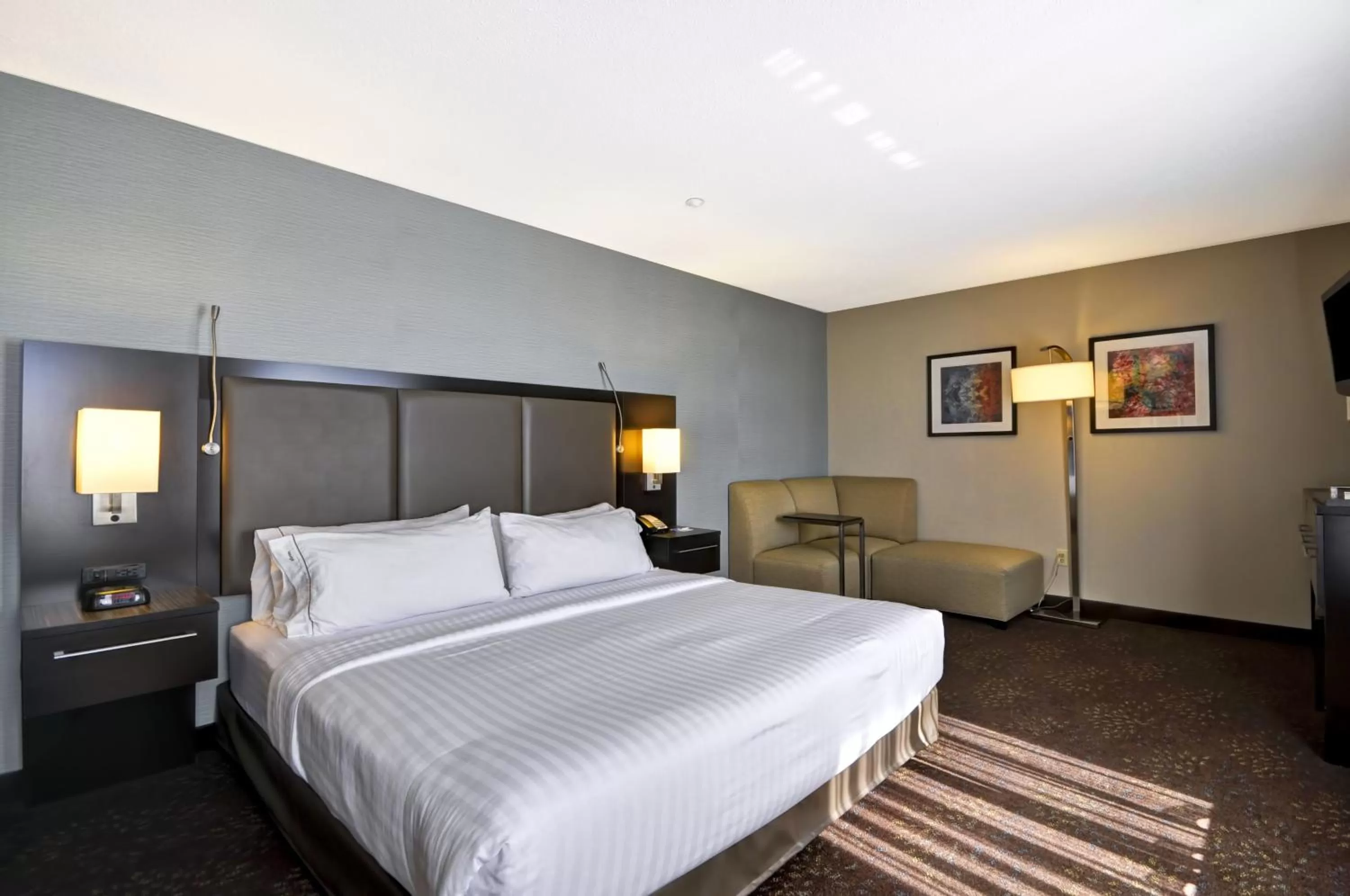 Photo of the whole room, Bed in Holiday Inn Express Romulus / Detroit Airport by IHG