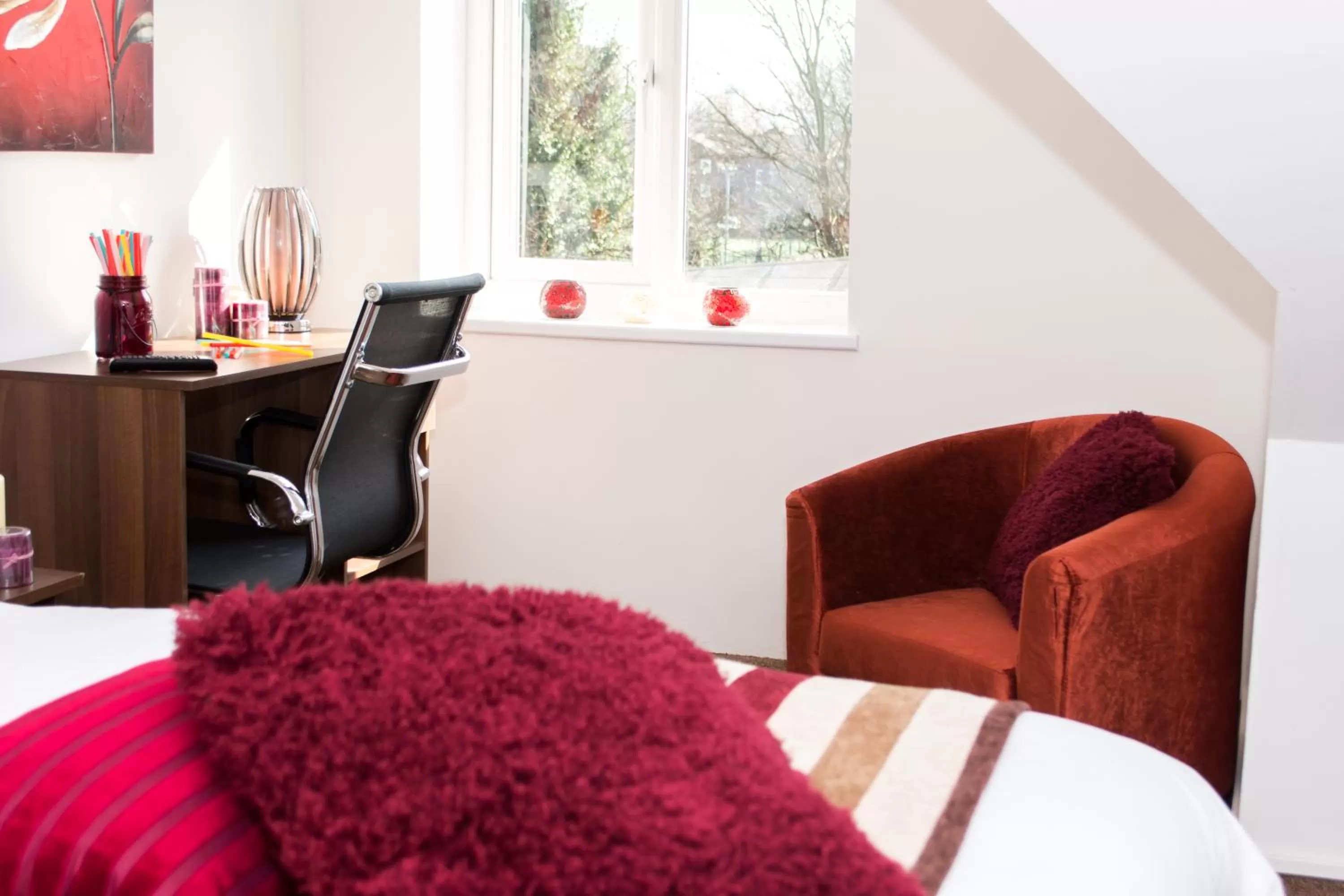 Seating area in Trivelles Mayfair,stockport