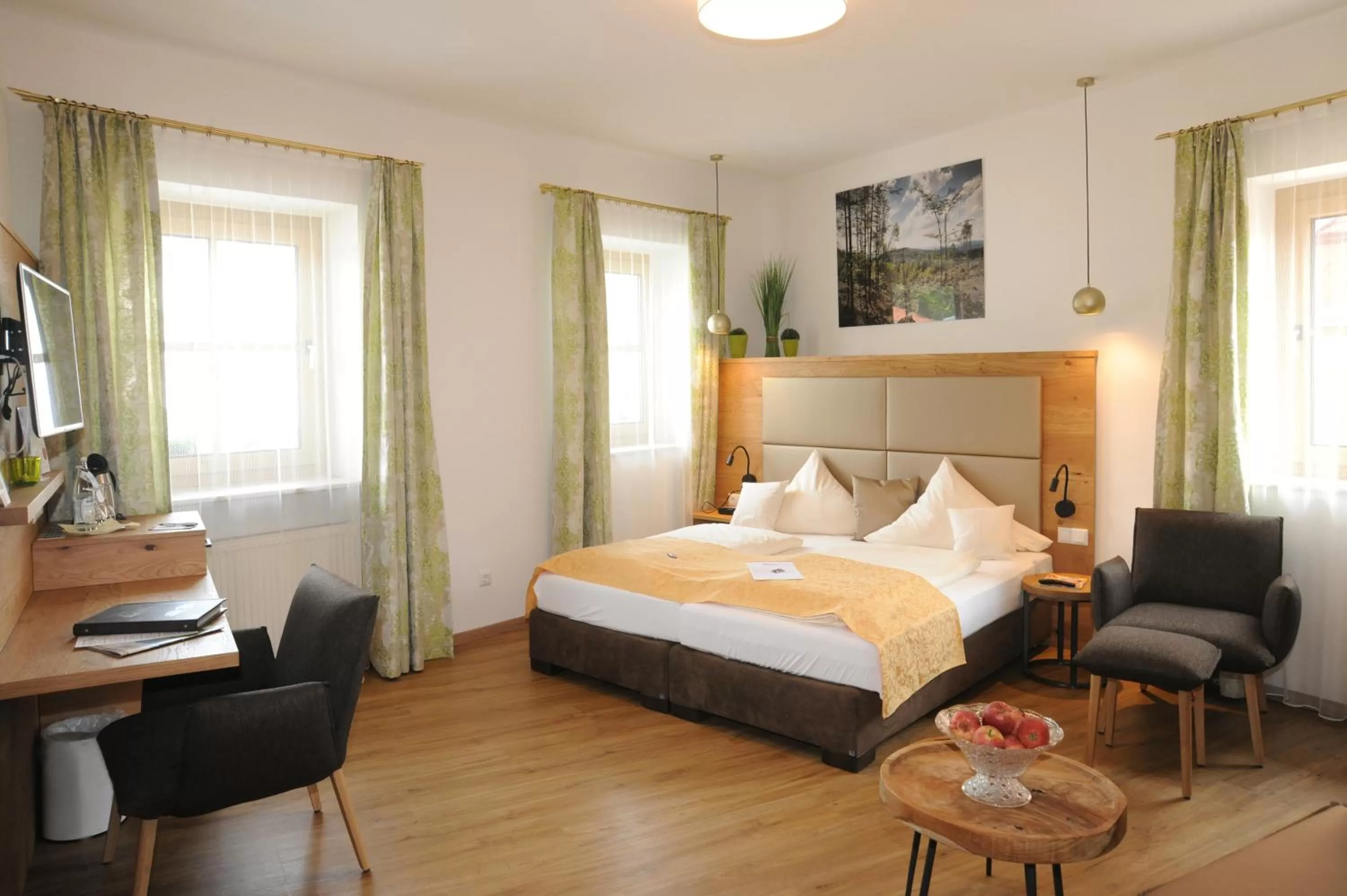 Photo of the whole room, Bed in Wander und Aktiv Hotel Rösslwirt
