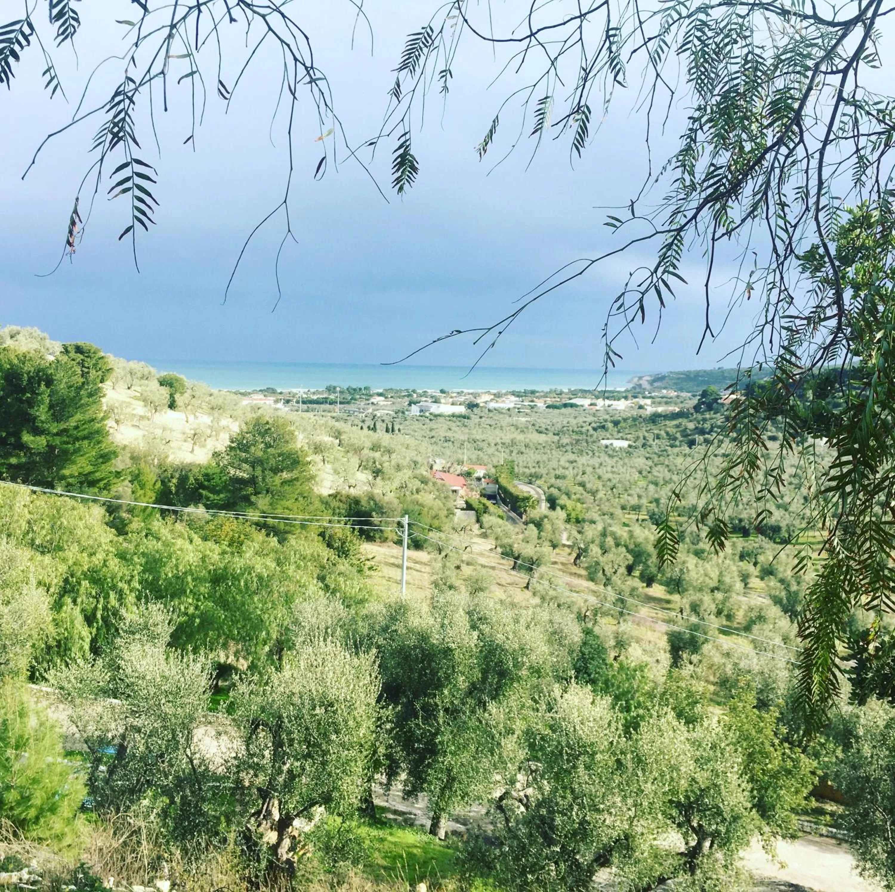 Sea view in La Corte del Sole