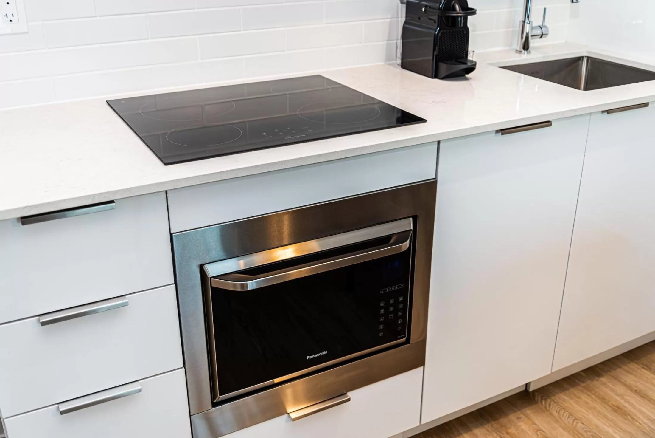 Kitchen or kitchenette in WERFY Luxury Apart-Hotel