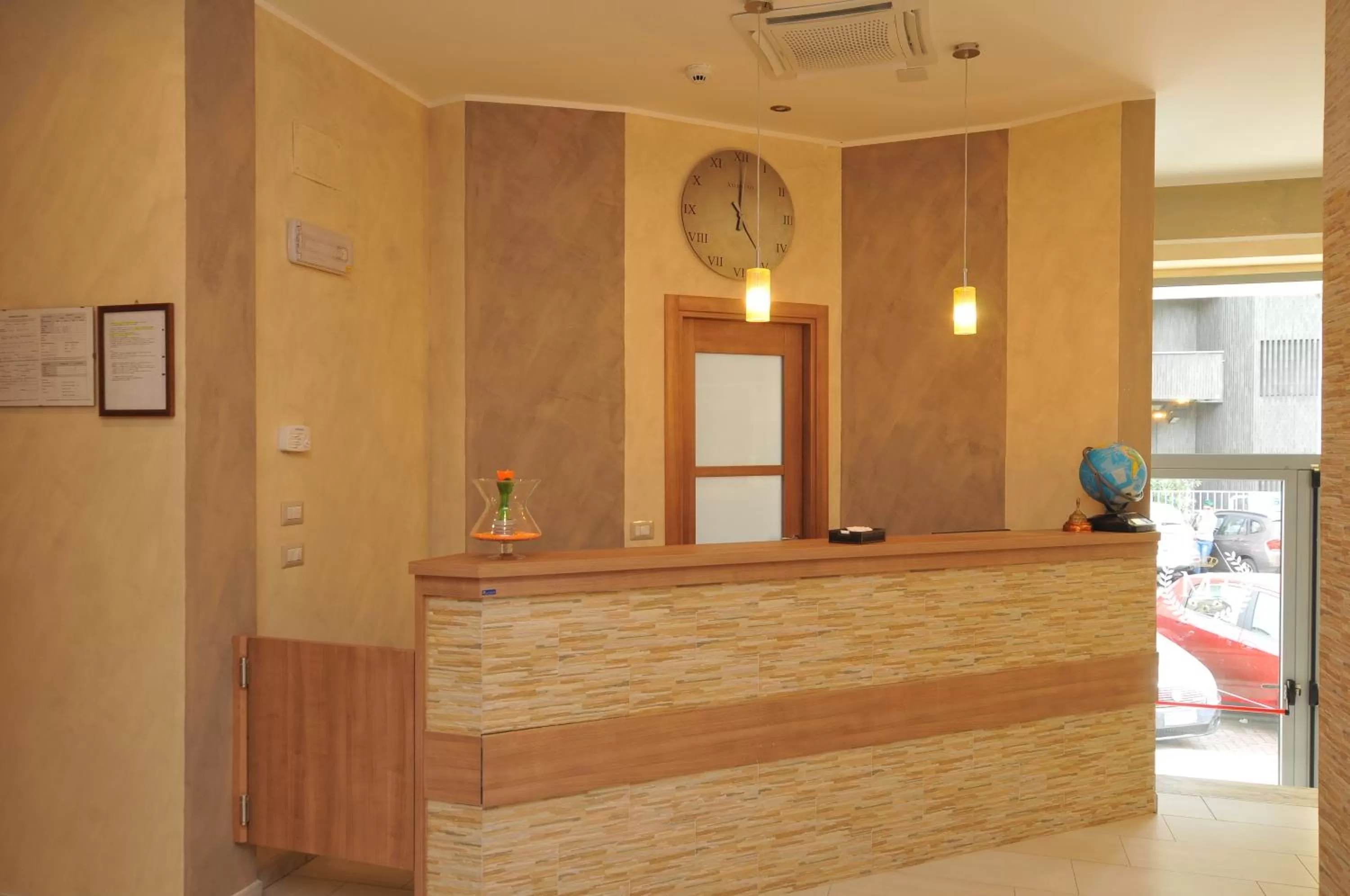 Lobby or reception in Hotel Montecarlo