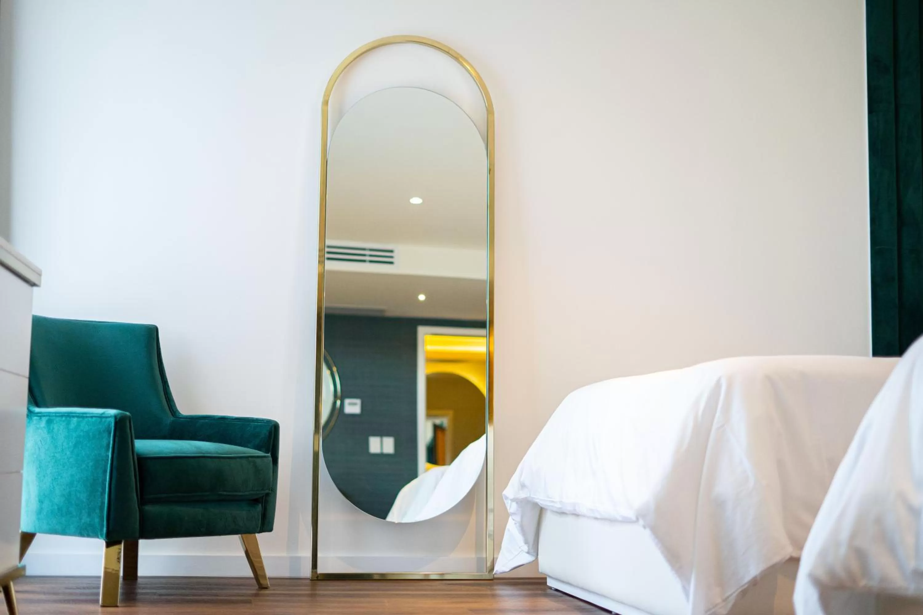 Decorative detail, Bed in Casa Cuarzo Hotel Boutique