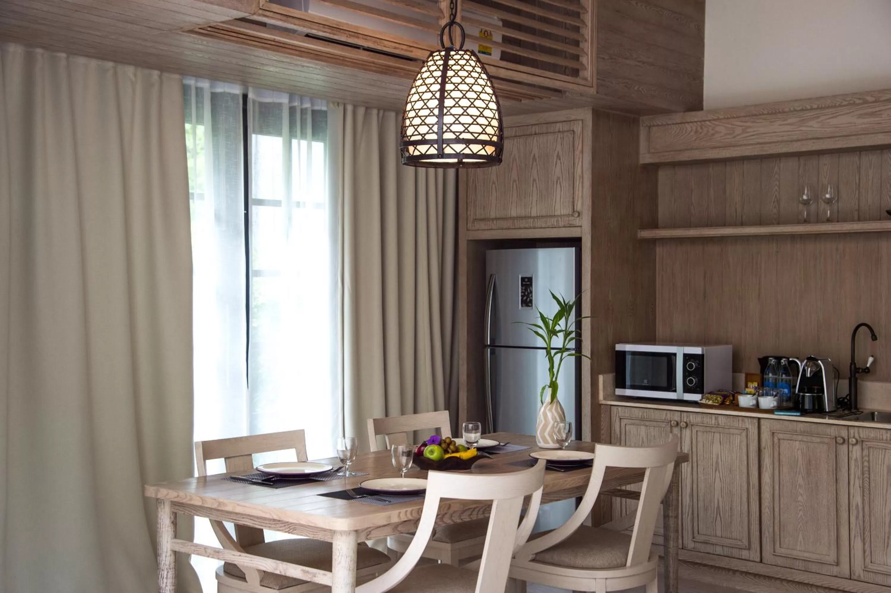 Dining area in Flora Creek Chiang Mai