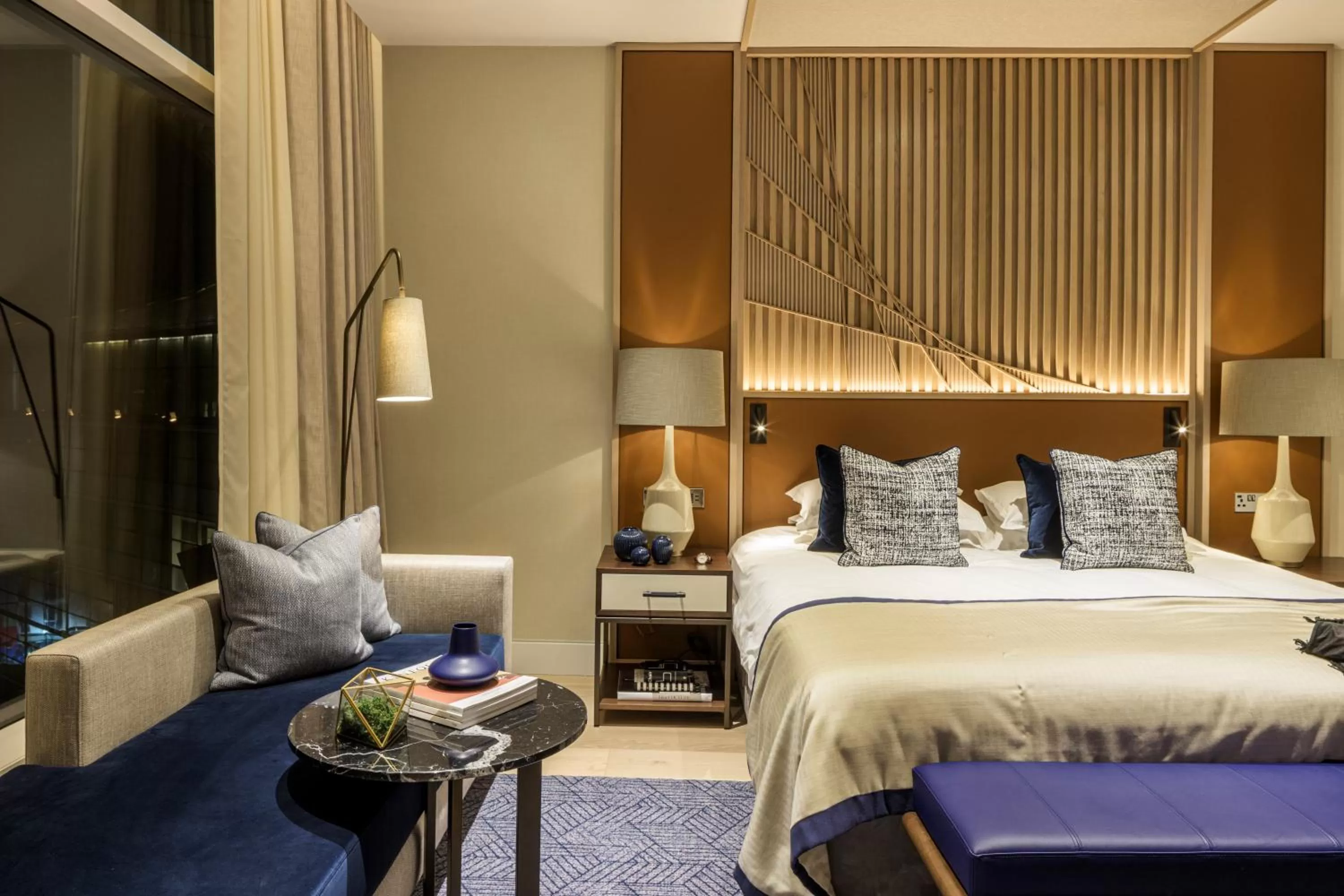 Bedroom, Bed in The Lowry Hotel Manchester