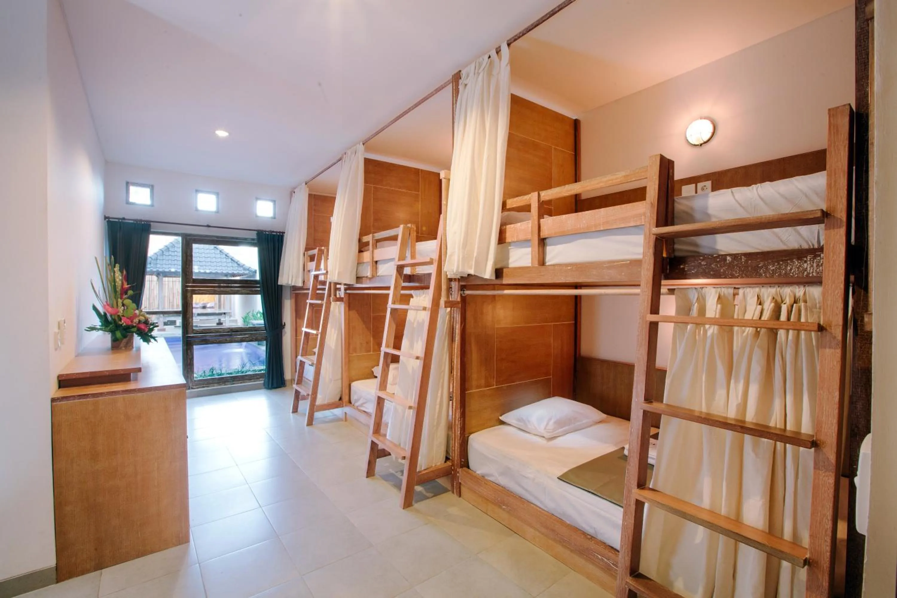 Bunk Bed in Mixed Dormitory Room in Lokal Bali Hostel