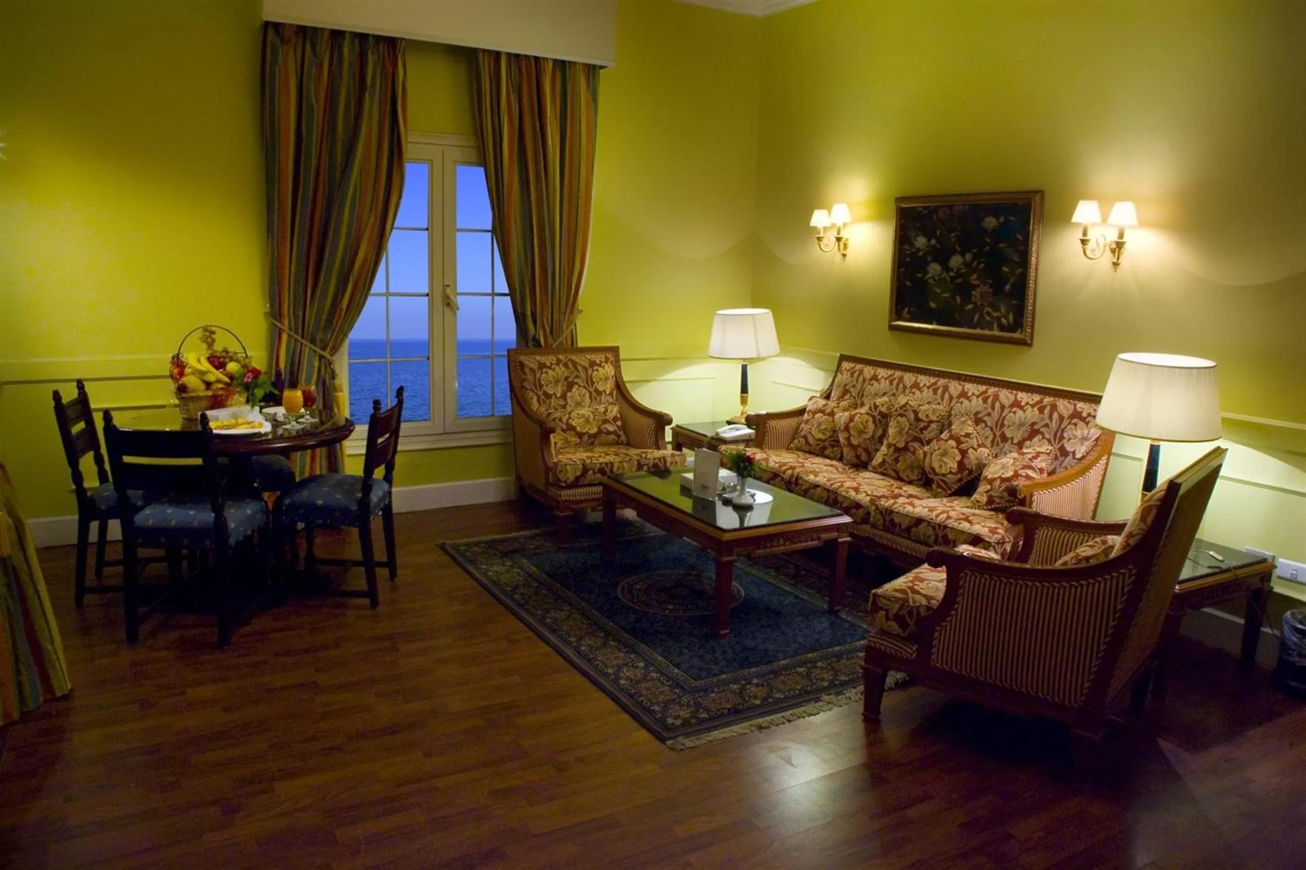 Living room in Helnan Auberge Fayoum