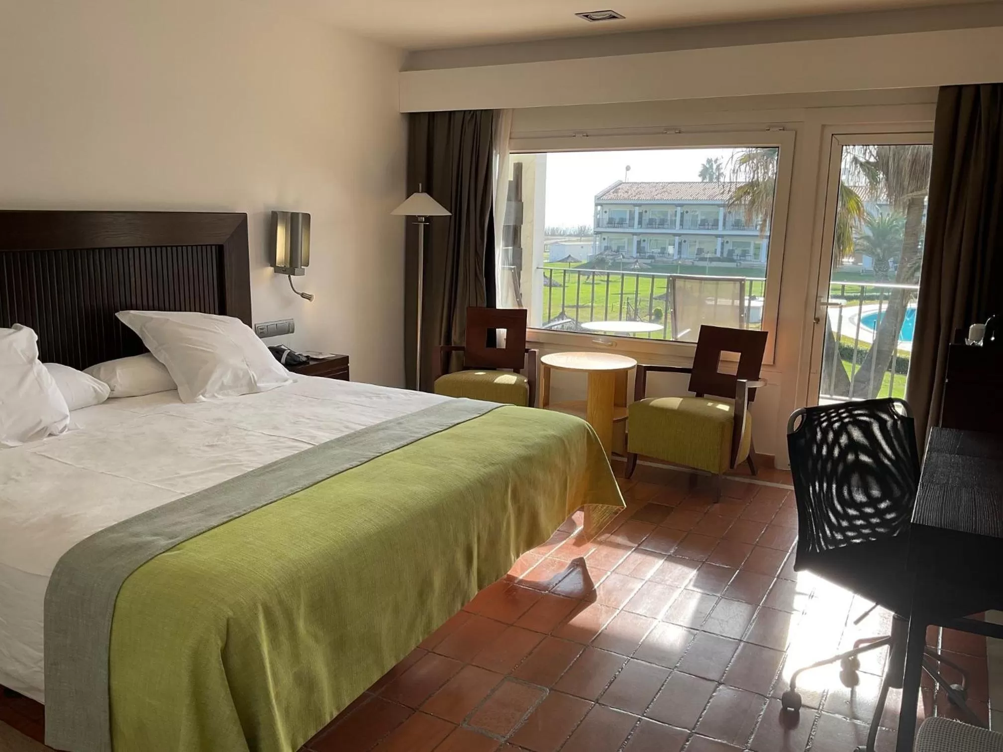 Photo of the whole room, Bed in Parador de Málaga Golf